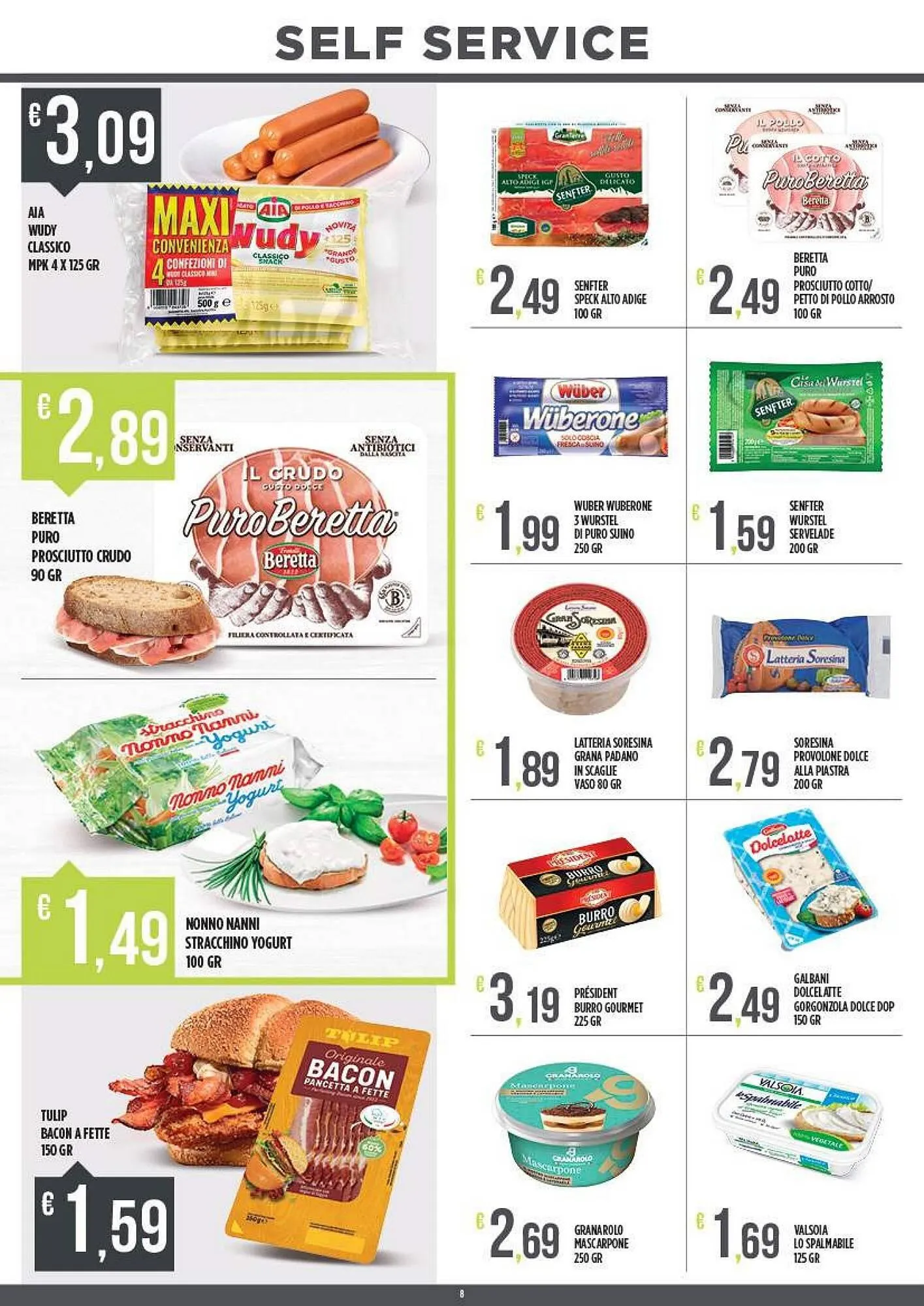 Volantino Supermercato Pollio da 25 agosto a 7 settembre di 2025 - Pagina del volantino 8
