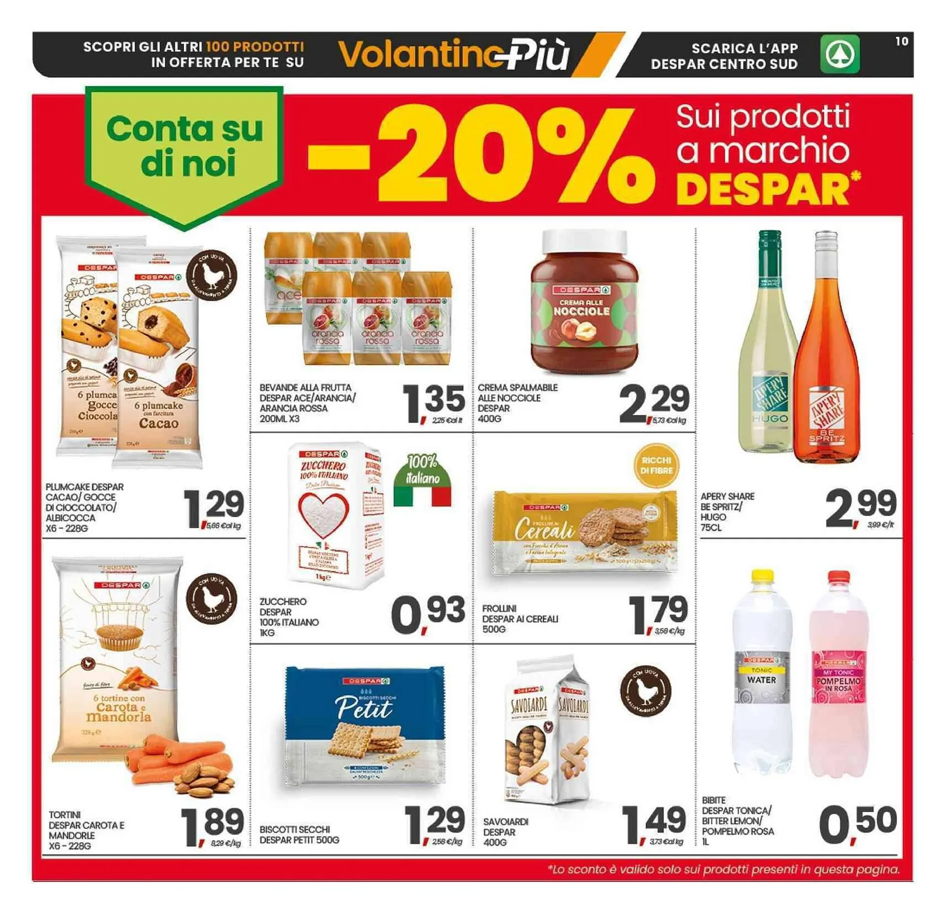 Volantino Eurospar da 3 novembre a 12 novembre di 2025 - Pagina del volantino 10