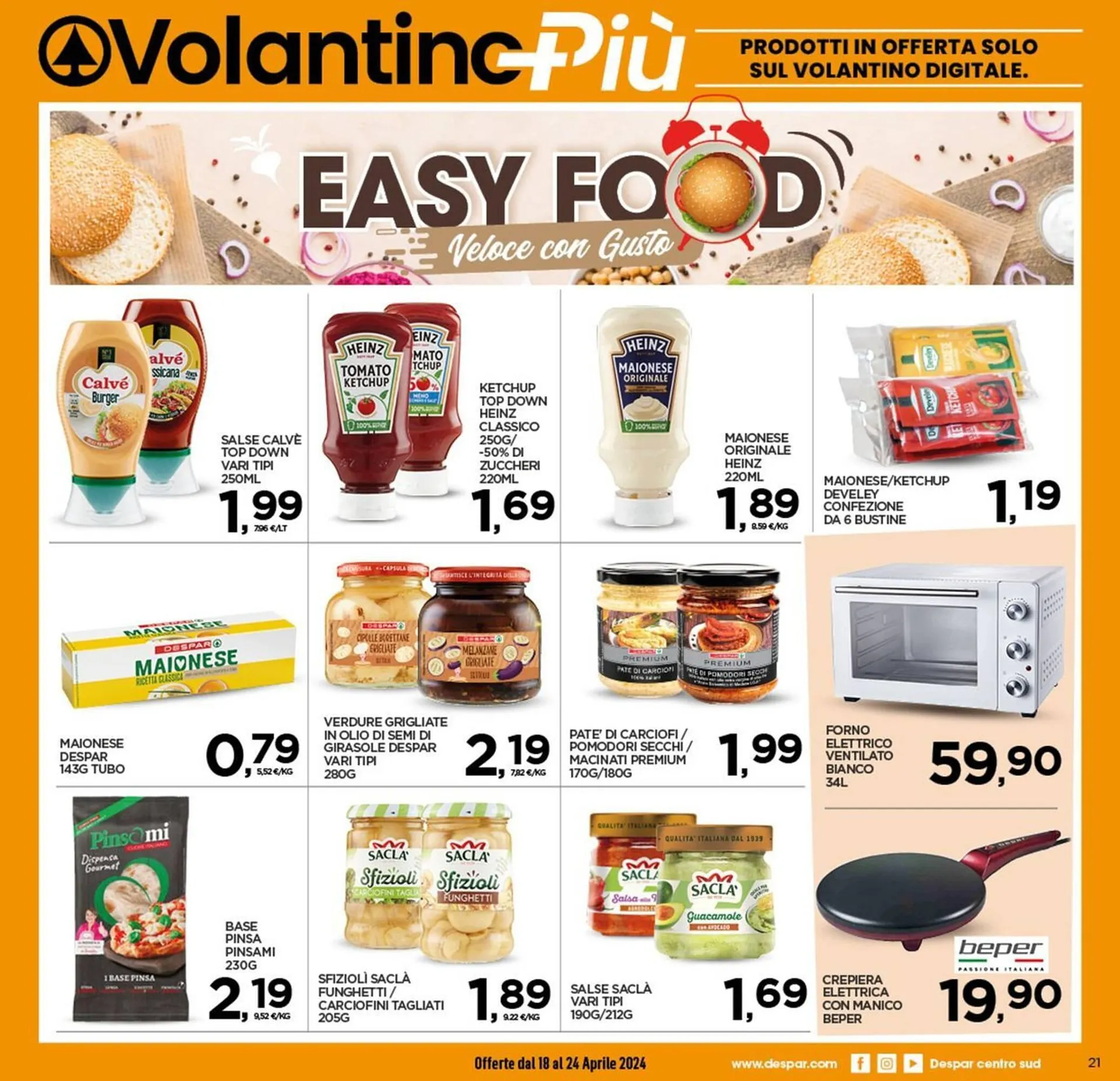 Volantino Interspar da 18 aprile a 24 aprile di 2024 - Pagina del volantino 21