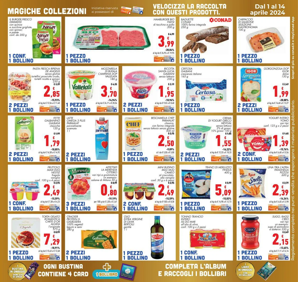 Conad - Roma Volantino attuale da 3 aprile a 14 aprile di 2024 - Pagina del volantino 22