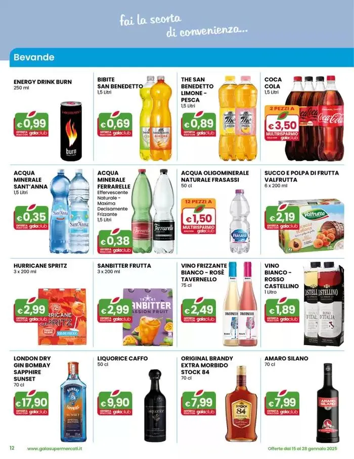 Offerte imperdibili da 15 gennaio a 28 gennaio di 2025 - Pagina del volantino 12