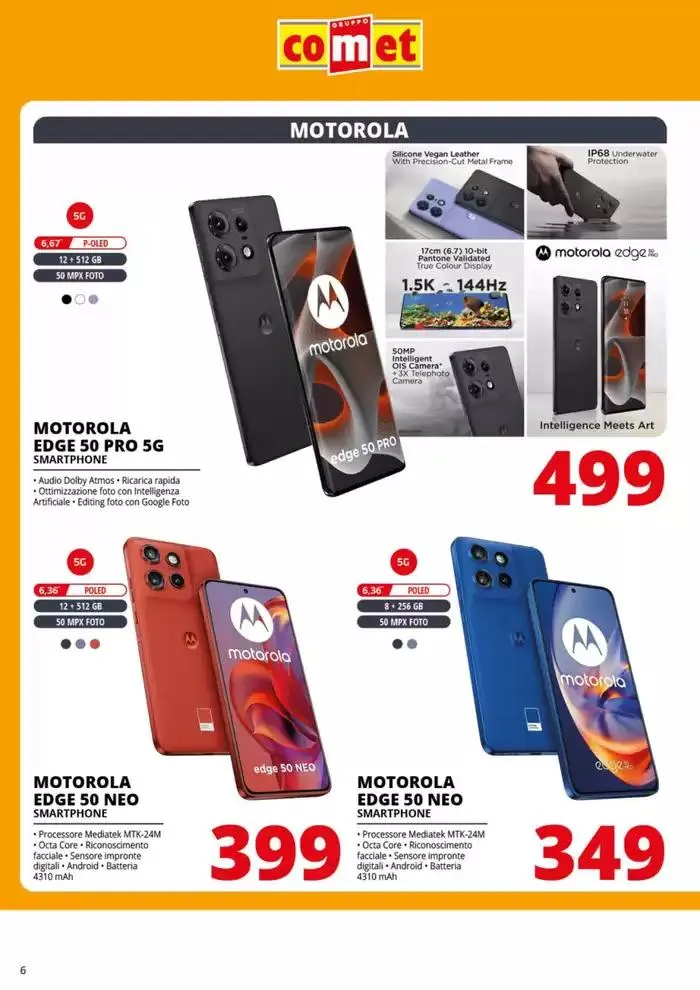 Speciale Telefonia da Comet! da 20 marzo a 2 aprile di 2025 - Pagina del volantino 6