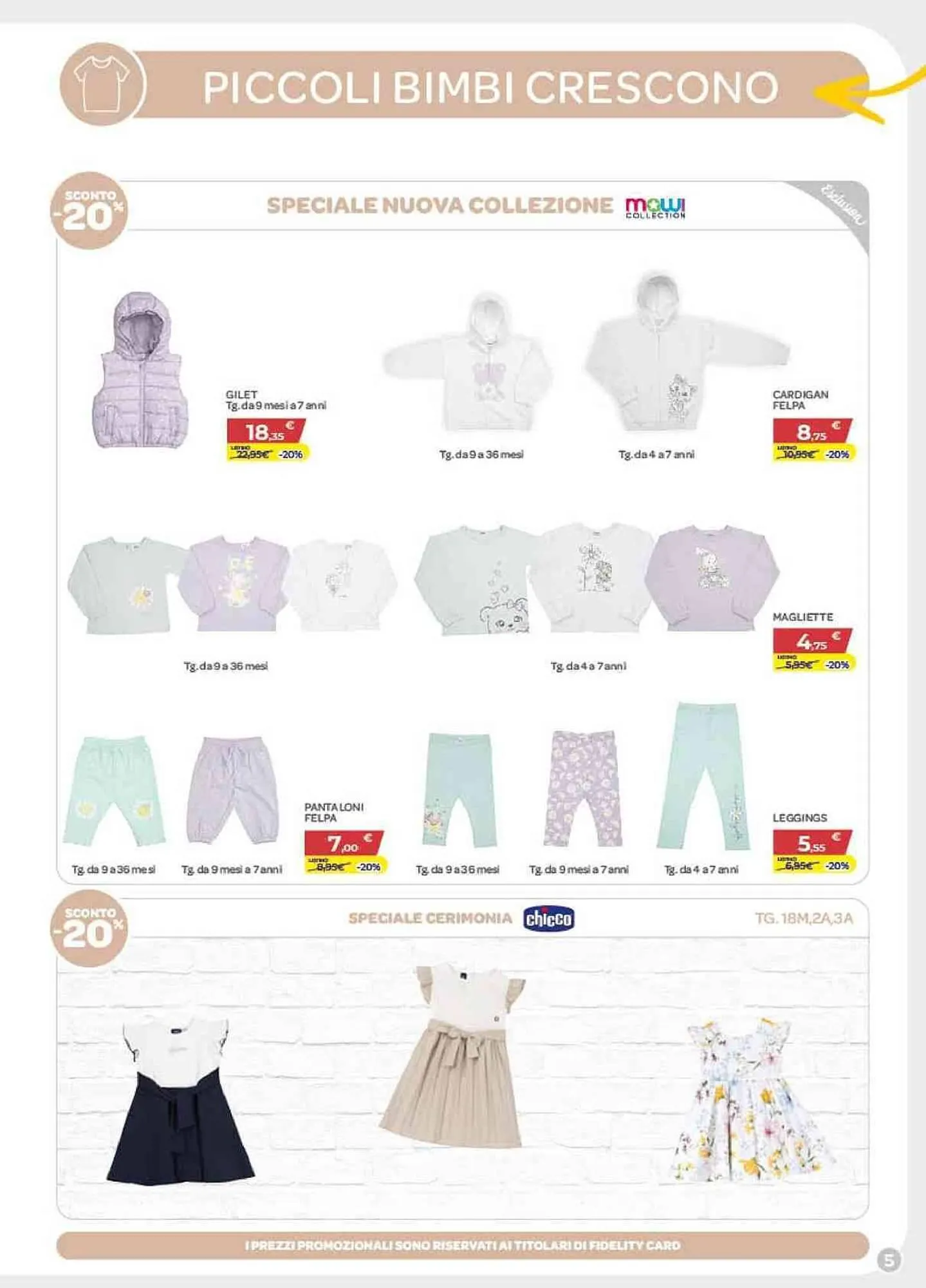 Volantino Bimbo Store da 5 marzo a 25 marzo di 2026 - Pagina del volantino 5