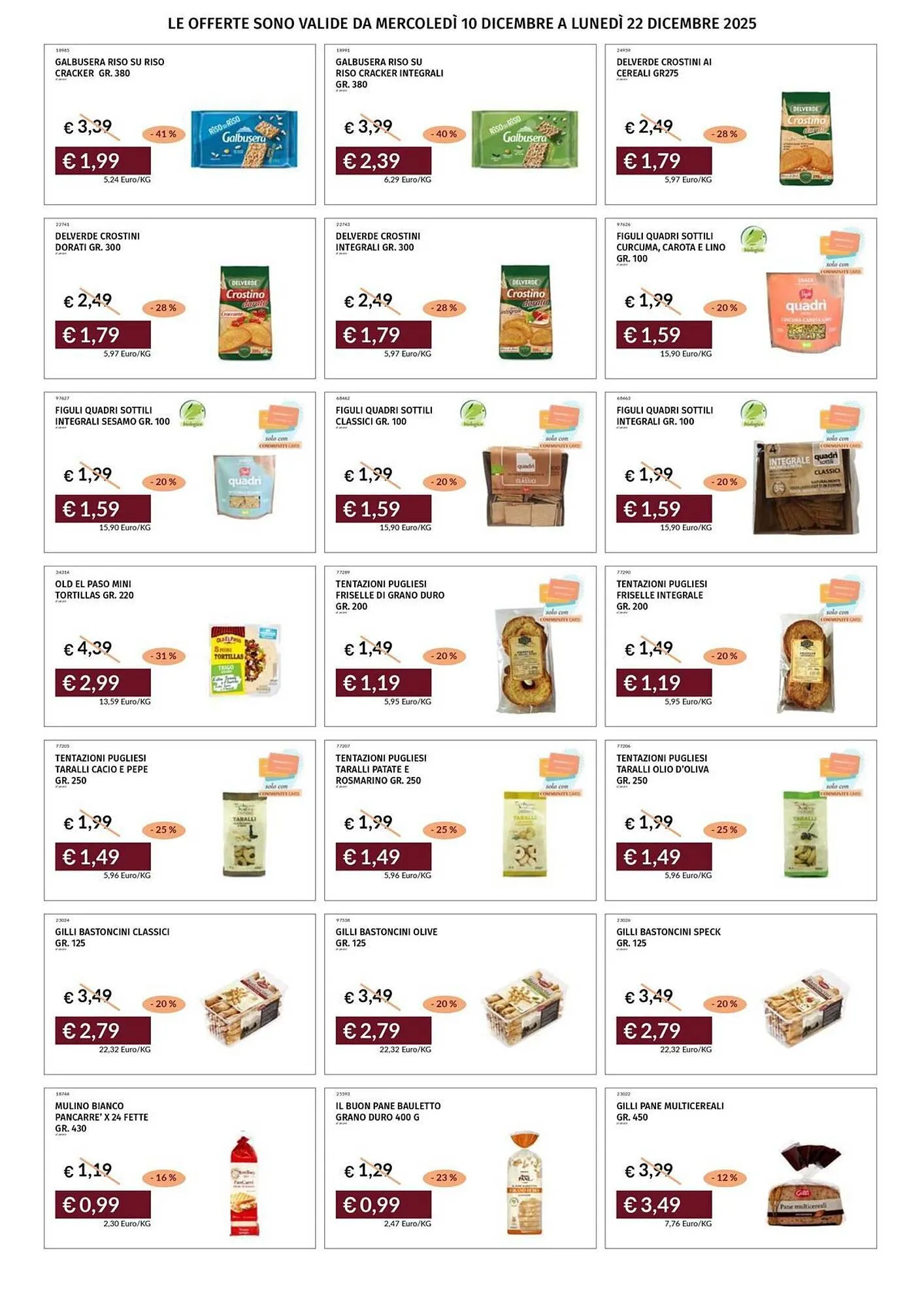 Volantino Prezzemolo e Vitale da 11 dicembre a 22 dicembre di 2025 - Pagina del volantino 40