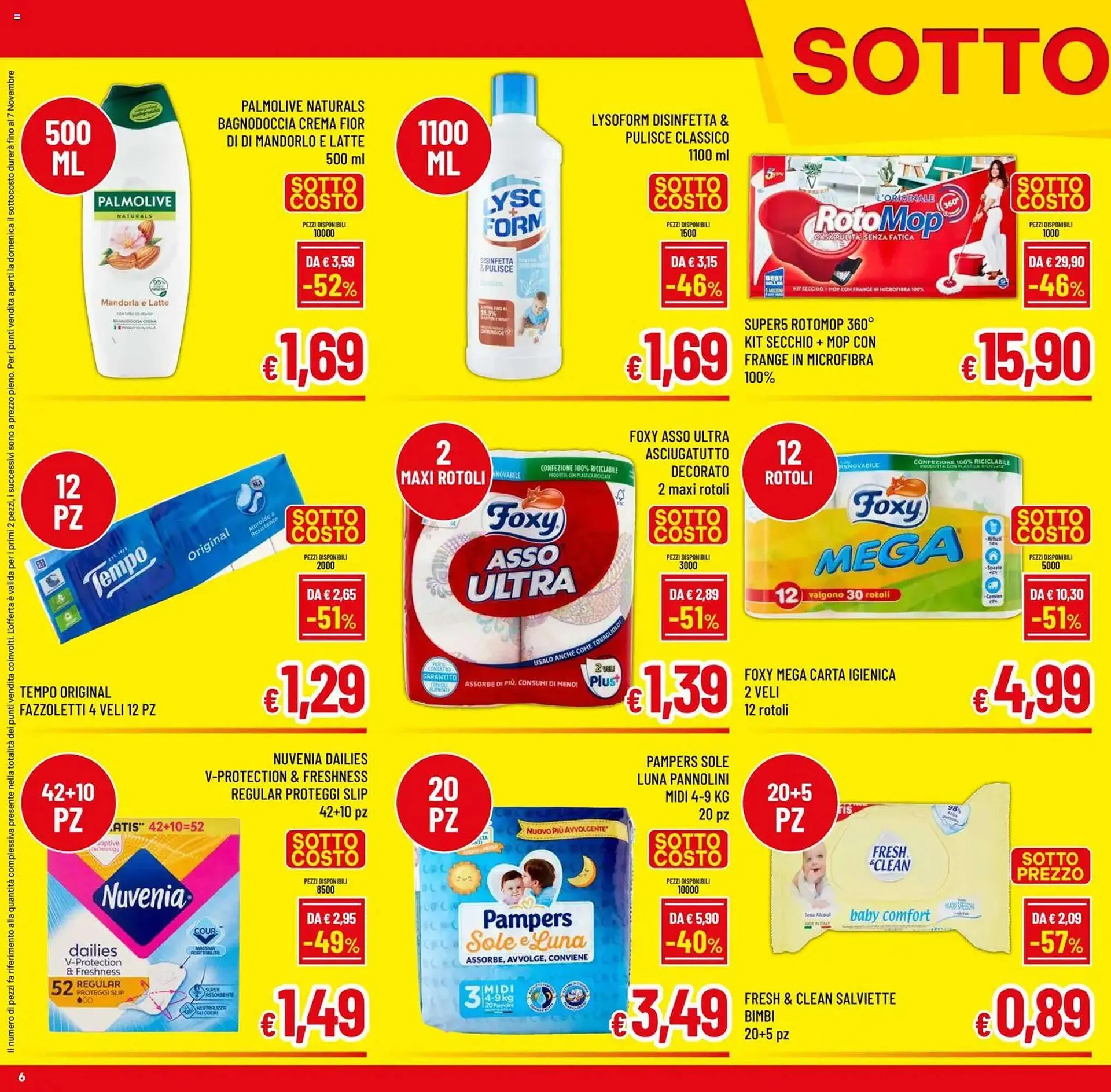 Volantino A&O da 29 ottobre a 8 novembre di 2025 - Pagina del volantino 6