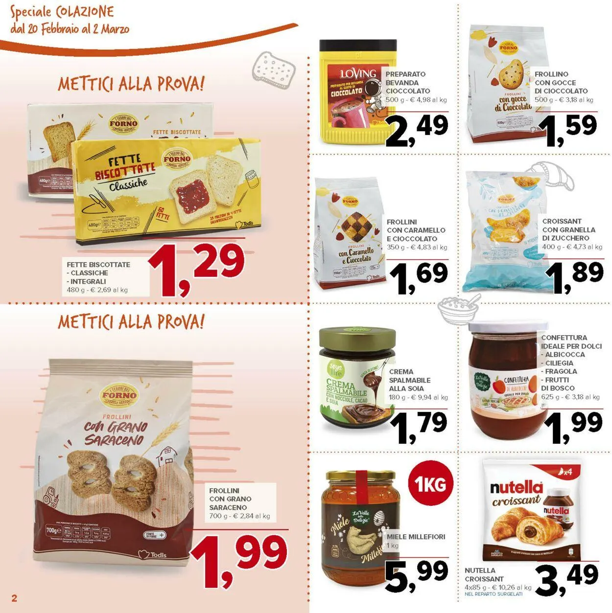 Todis Volantino attuale da 2 aprile a 16 aprile di 2025 - Pagina del volantino 2