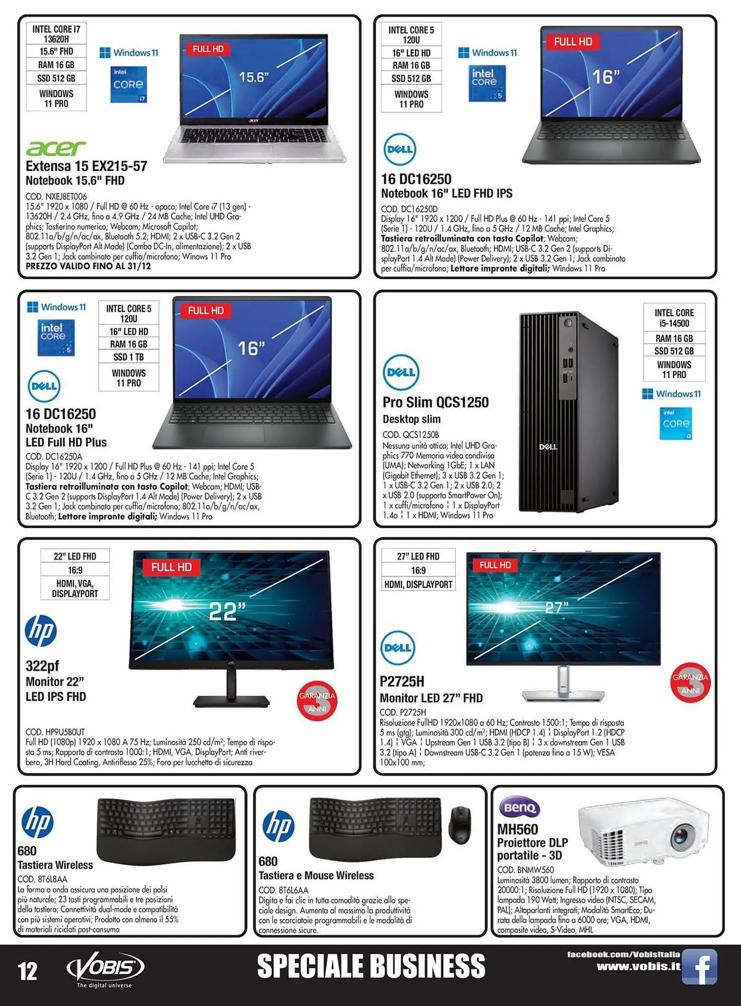 Volantino Vobis da 24 dicembre a 31 dicembre di 2025 - Pagina del volantino 12