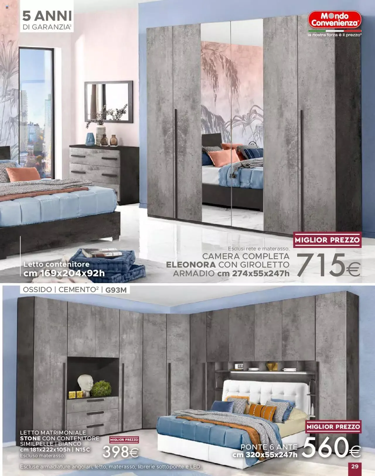 Volantino Mondo Convenienza da 1 ottobre a 31 dicembre di 2023 - Pagina del volantino 31