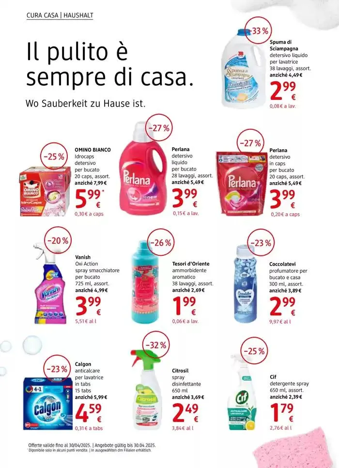 Journal. da 10 aprile a 30 aprile di 2025 - Pagina del volantino 6