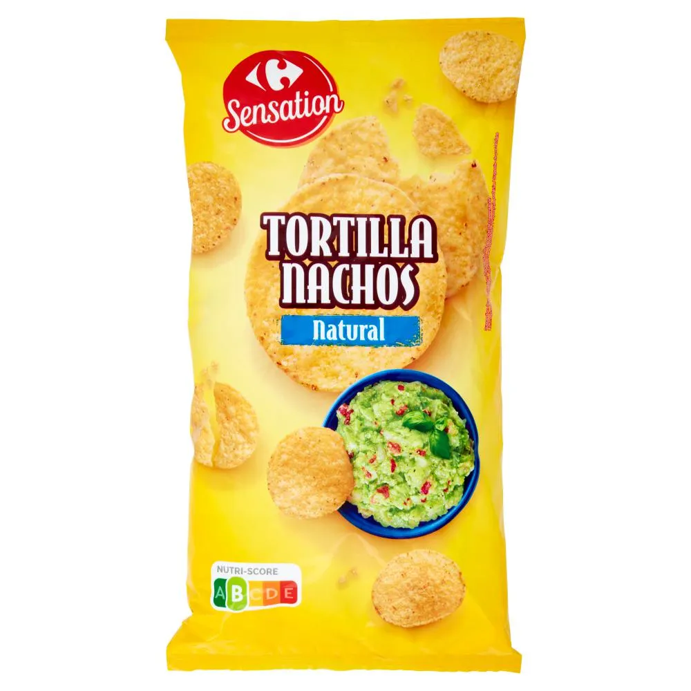 Carrefour Sensation Tortilla Nachos Natural 200 g