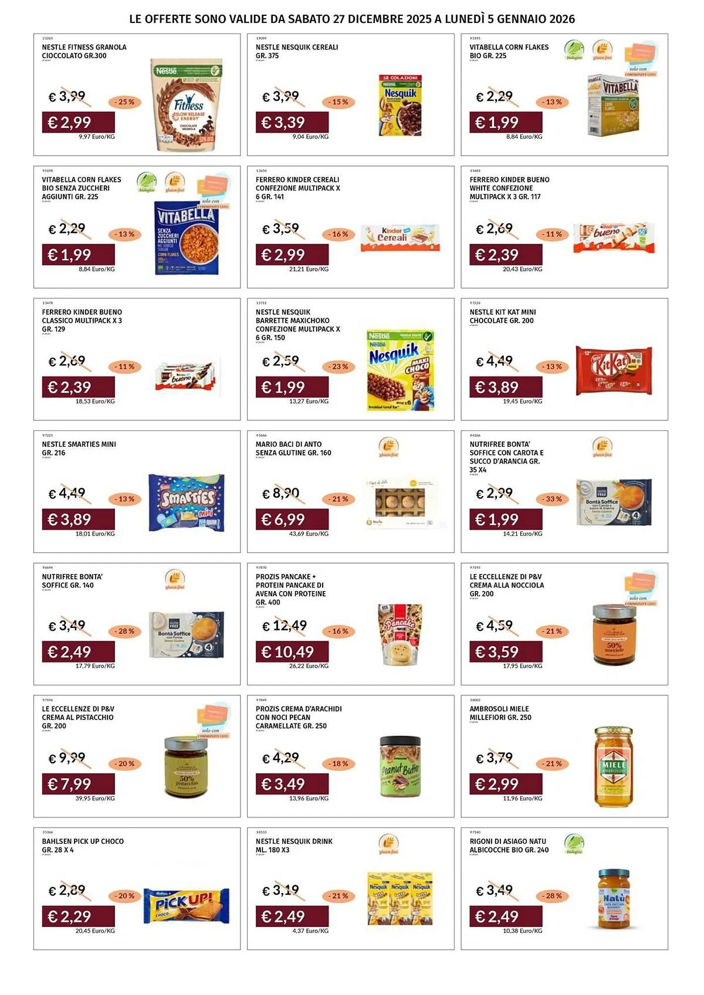 Volantino Prezzemolo e Vitale da 29 dicembre a 5 gennaio di 2026 - Pagina del volantino 14