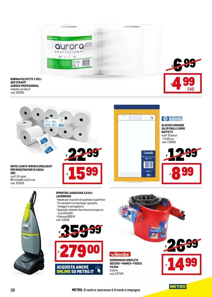 Offerte per Te -Area 4 da 2 maggio a 14 maggio di 2025 - Pagina del volantino 39