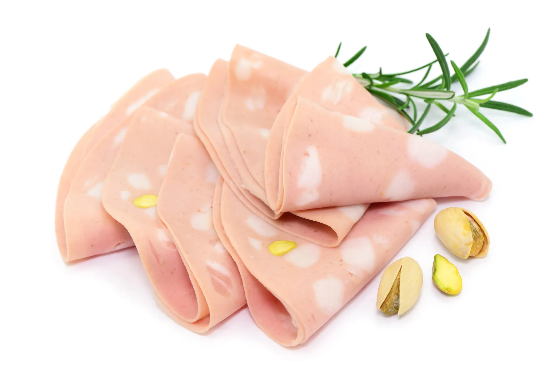 Mortadella GranTerre con pistacchio da banco