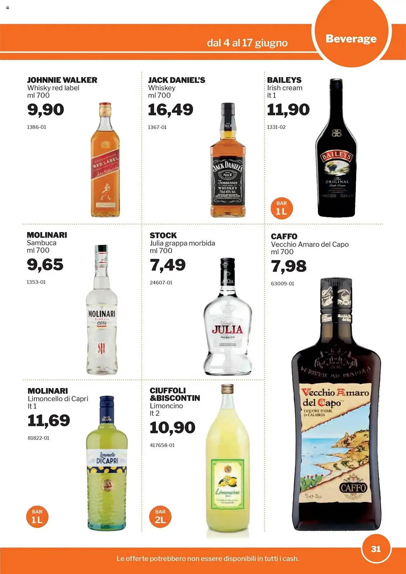 Volantino GrosMarket da 4 giugno a 17 giugno di 2025 - Pagina del volantino 31