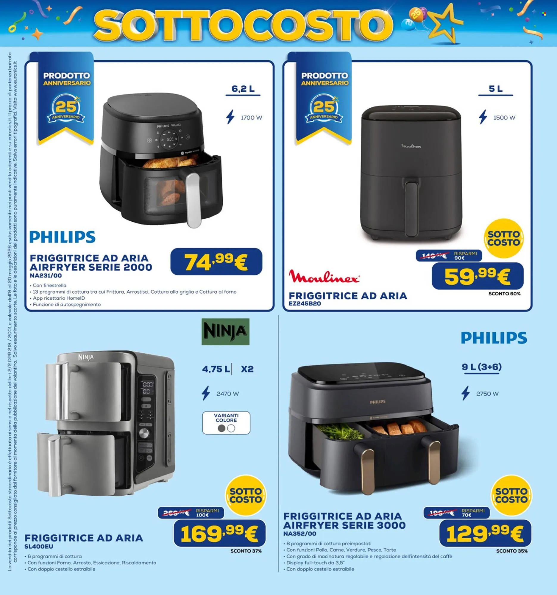 Volantino Euronics da 8 maggio a 20 maggio di 2026 - Pagina del volantino 46