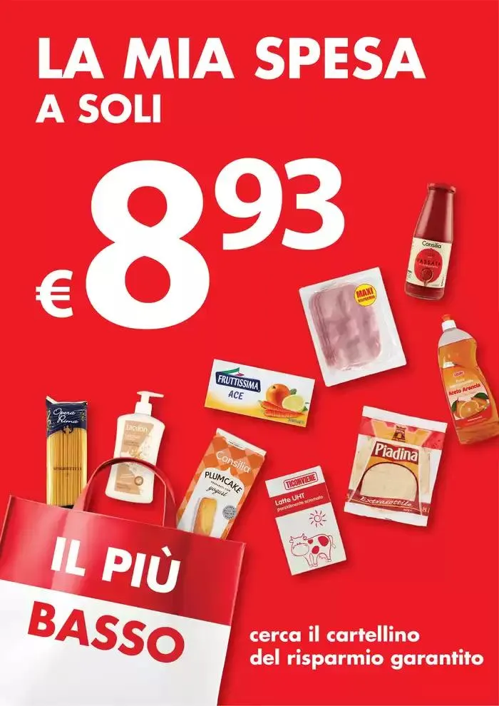 La mia spesa a soli 8.93€ - 1