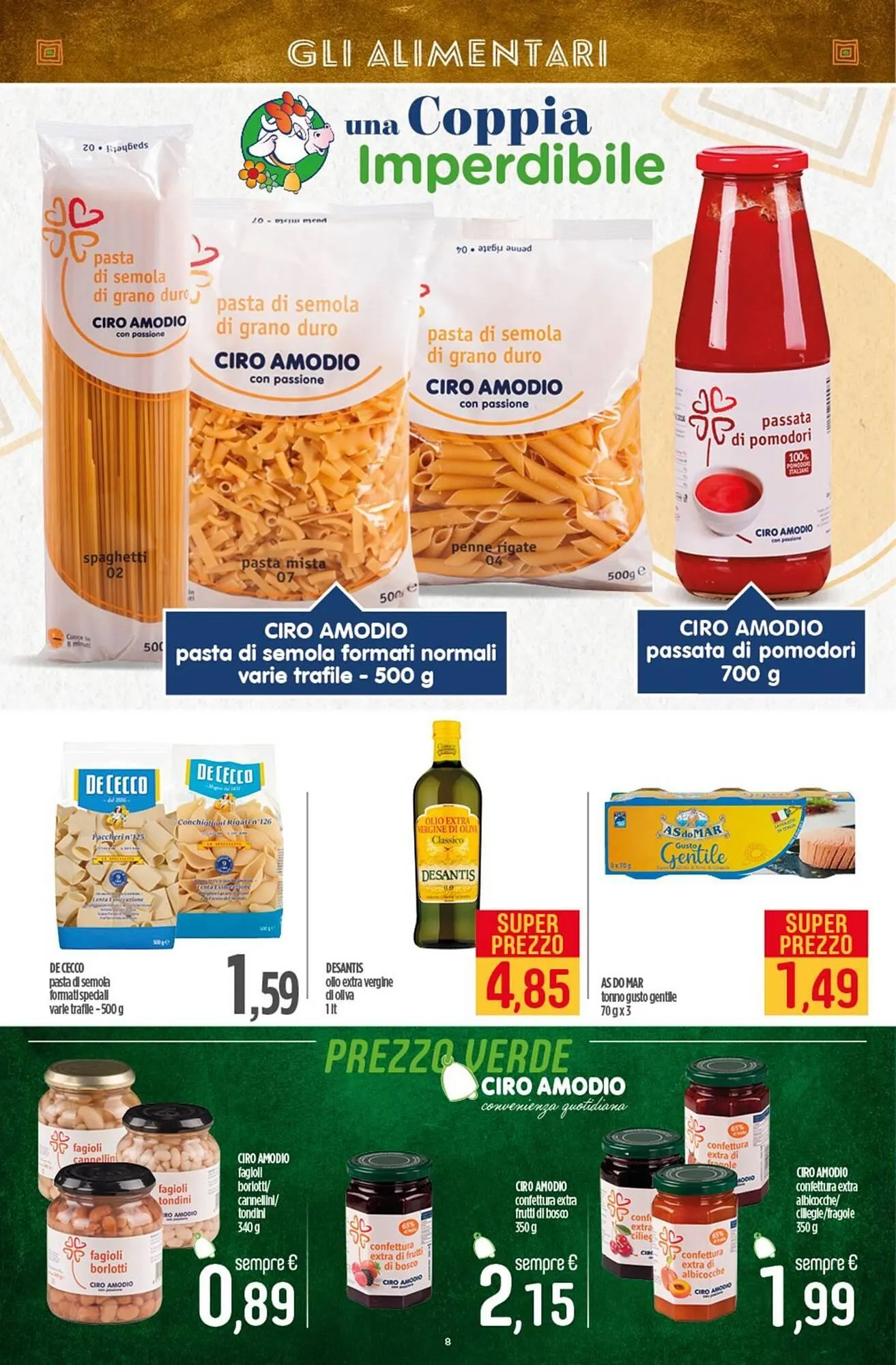 Volantino Ciro Amodio da 6 giugno a 16 giugno di 2025 - Pagina del volantino 8