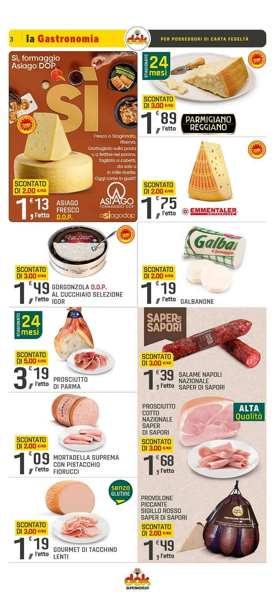 Volantino Supermercati Dok da 5 giugno a 14 giugno di 2025 - Pagina del volantino 3