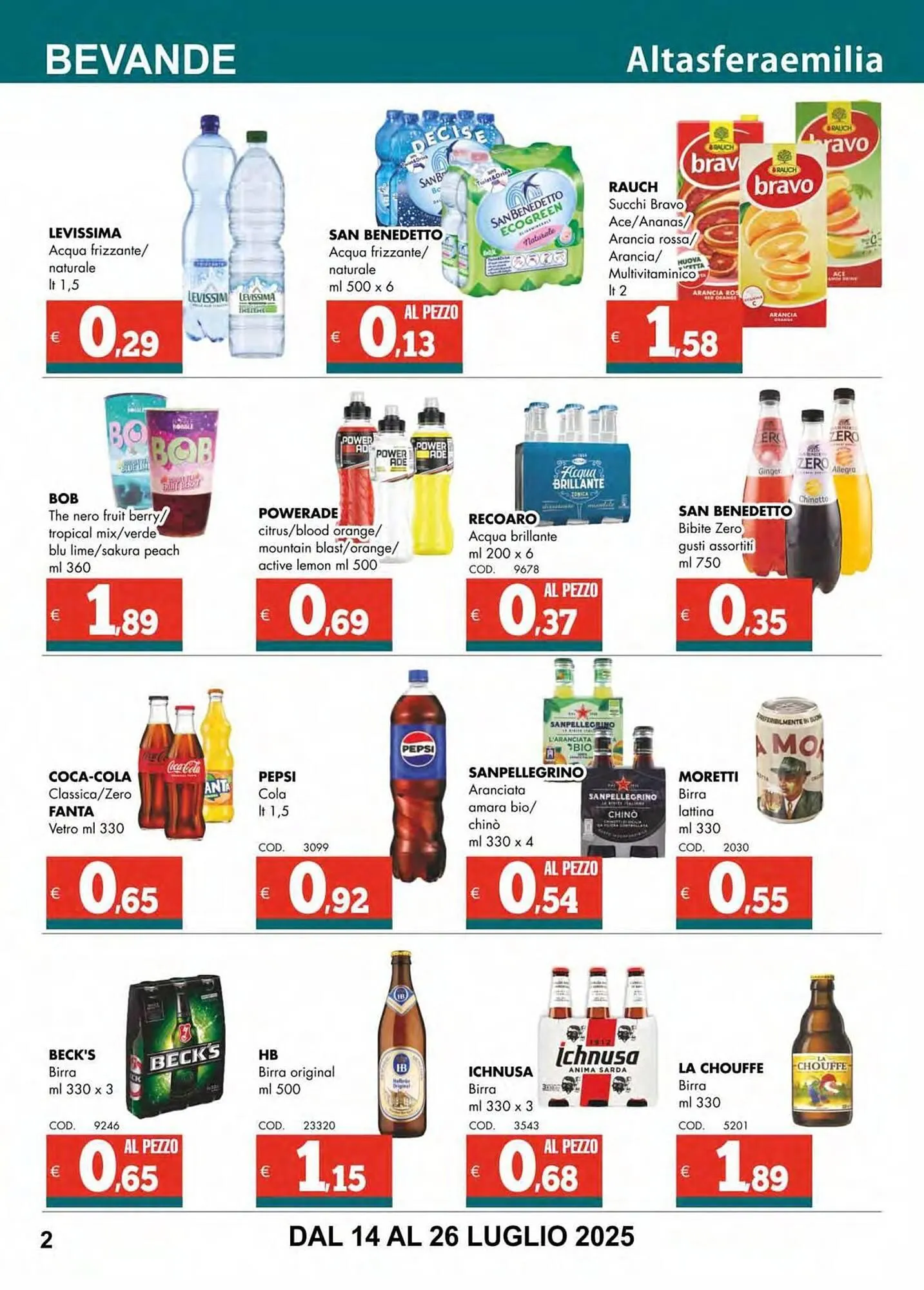 Volantino Altasfera da 14 luglio a 26 luglio di 2025 - Pagina del volantino 2