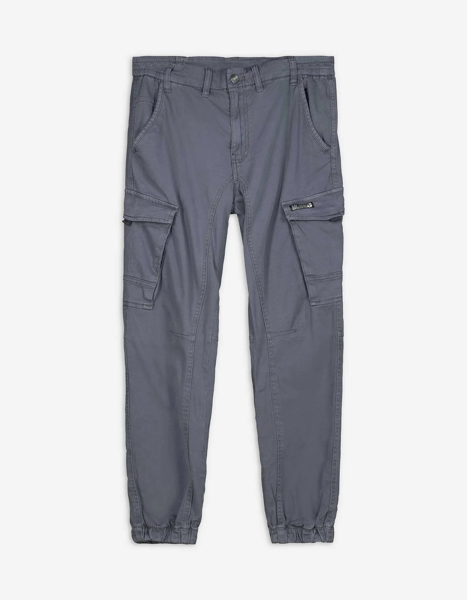 Pantaloni cargo - Tinta unita - blu scuro