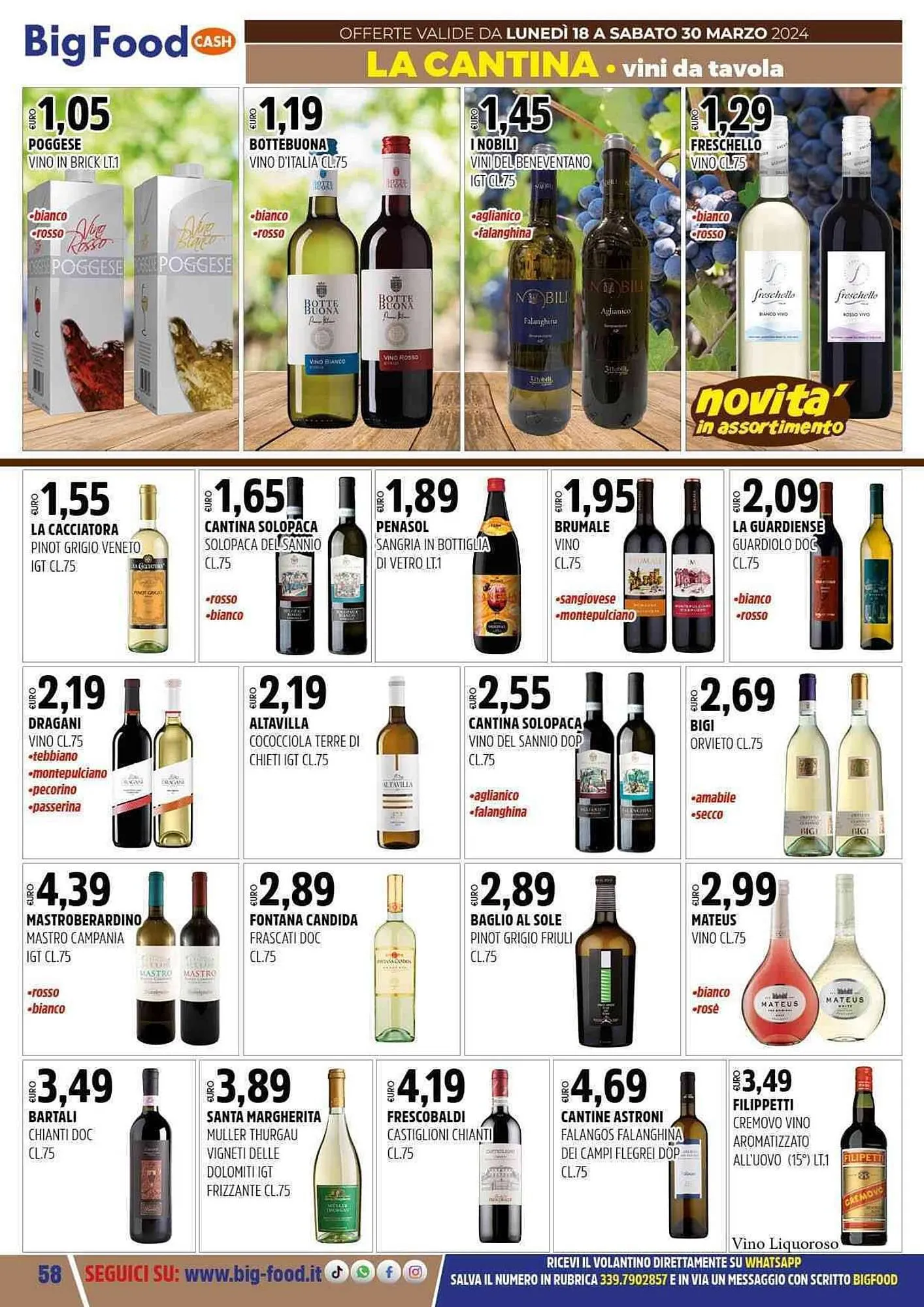 Volantino Superfood da 18 marzo a 30 marzo di 2024 - Pagina del volantino 58