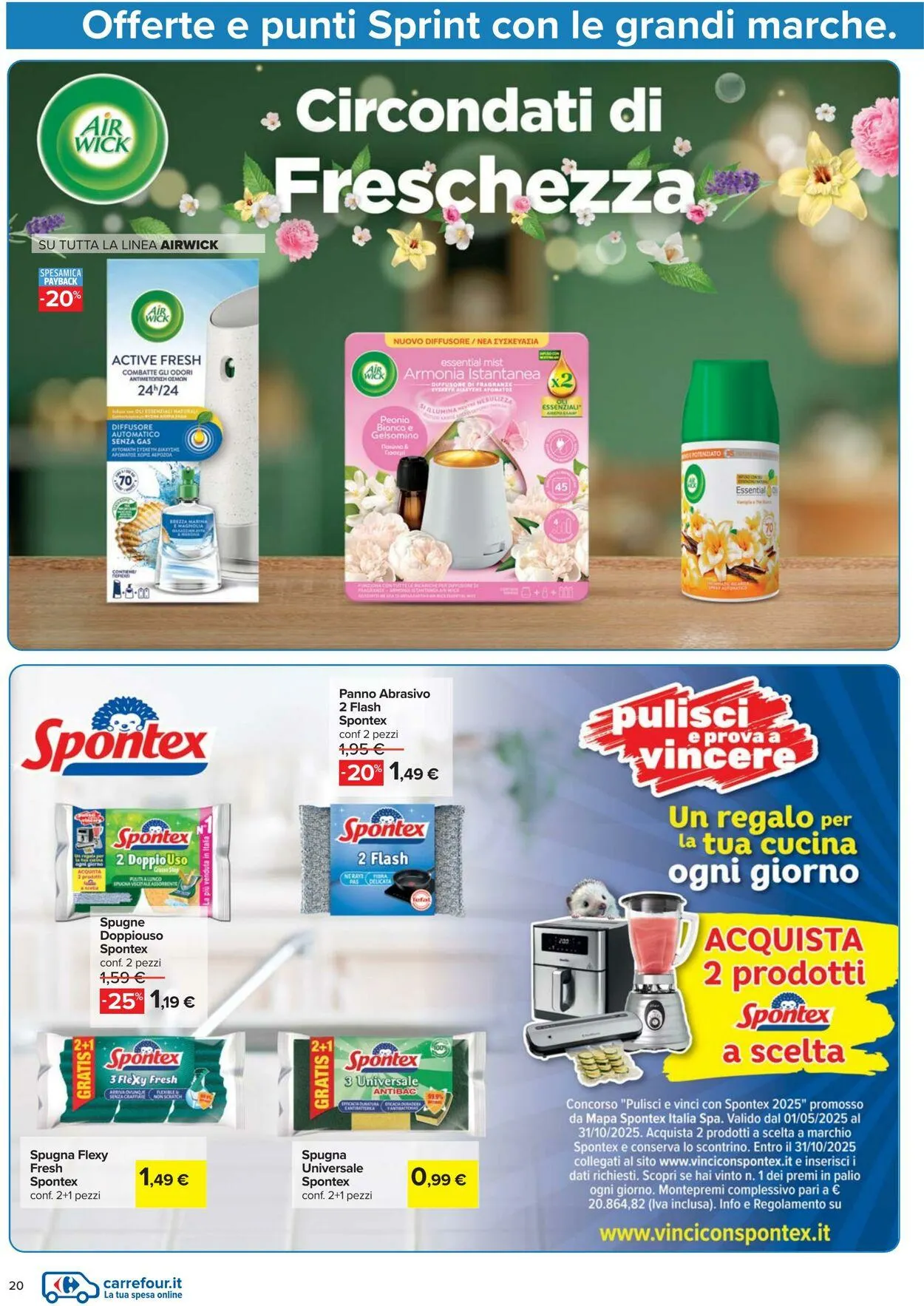 Carrefour Volantino attuale da 21 agosto a 4 settembre di 2025 - Pagina del volantino 20