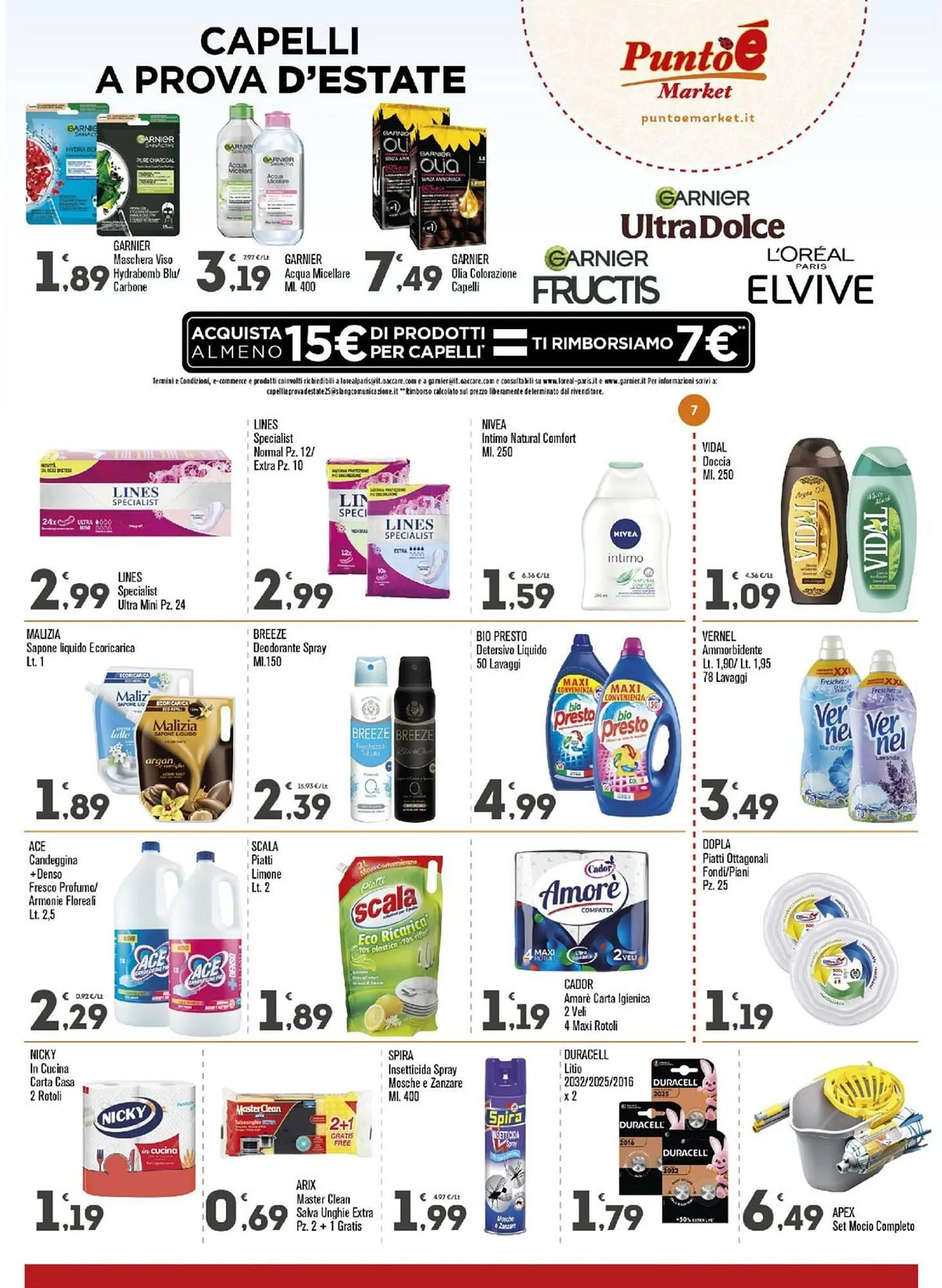 Volantino Punto é market da 23 giugno a 6 luglio di 2025 - Pagina del volantino 7