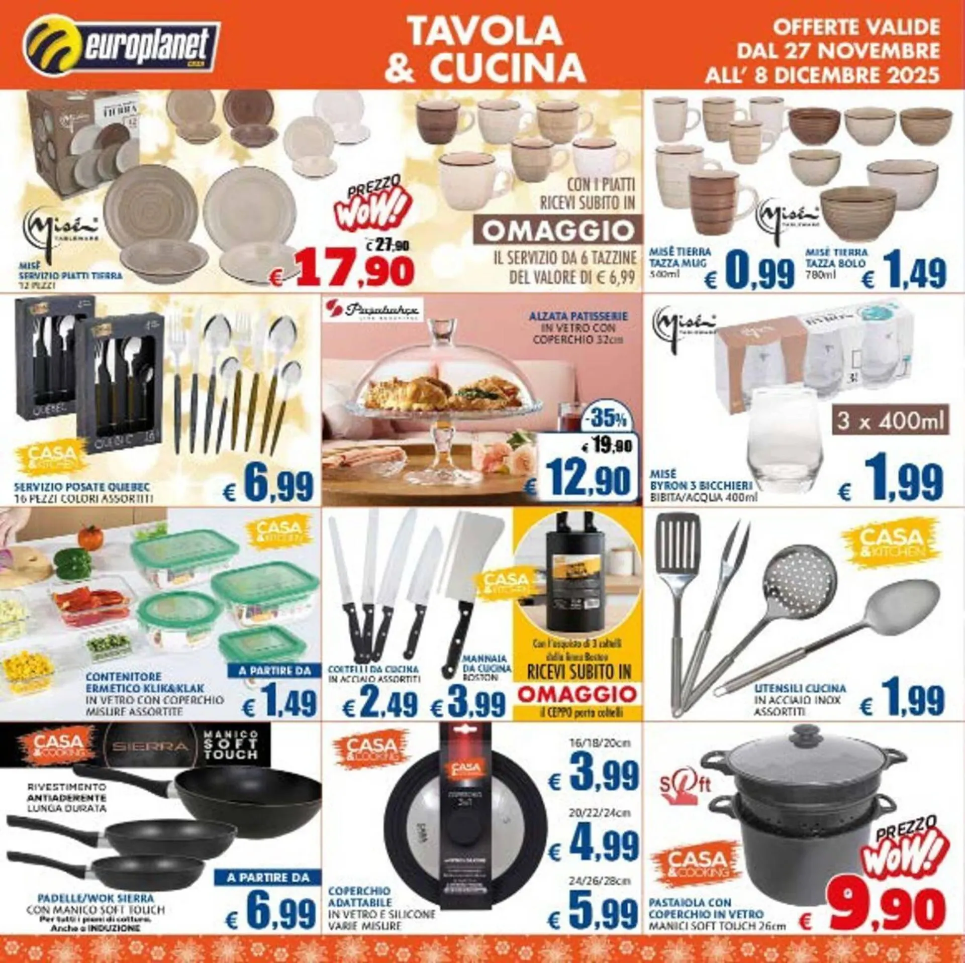 Volantino Europlanet Casa da 2 dicembre a 8 dicembre di 2025 - Pagina del volantino 16