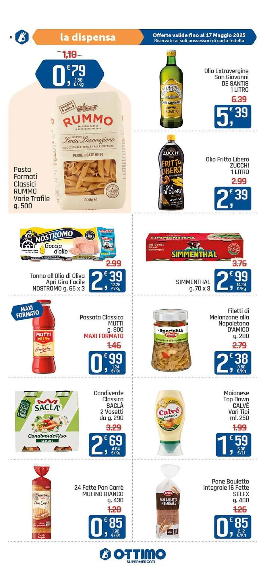 Volantino Ottimo Market da 6 maggio a 17 maggio di 2026 - Pagina del volantino 8