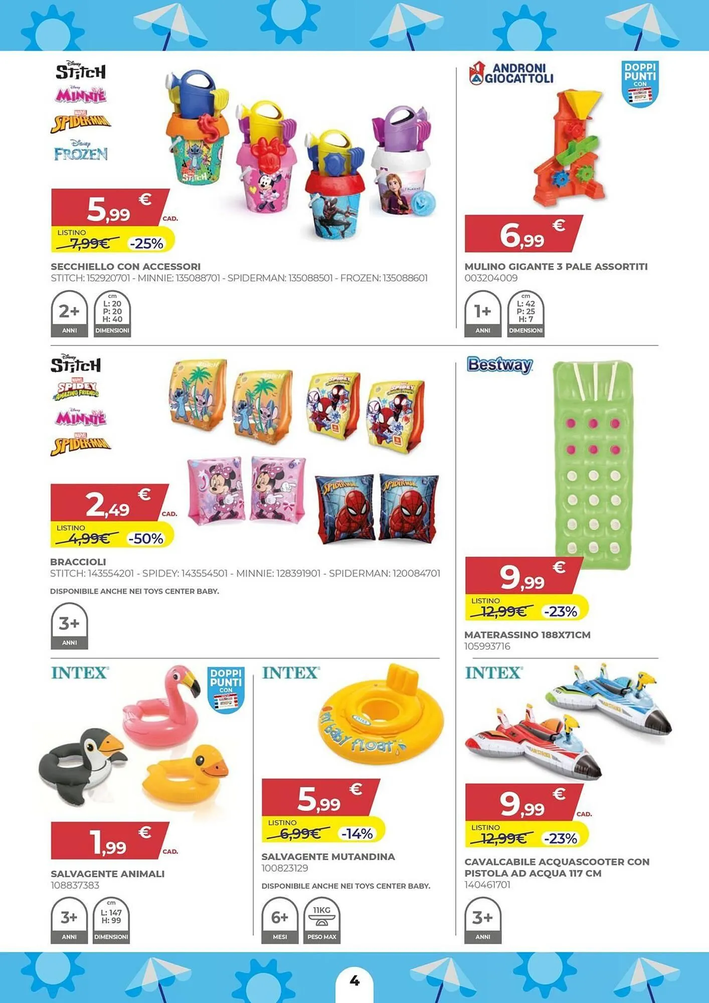 Volantino Toys Center da 29 maggio a 25 giugno di 2025 - Pagina del volantino 4