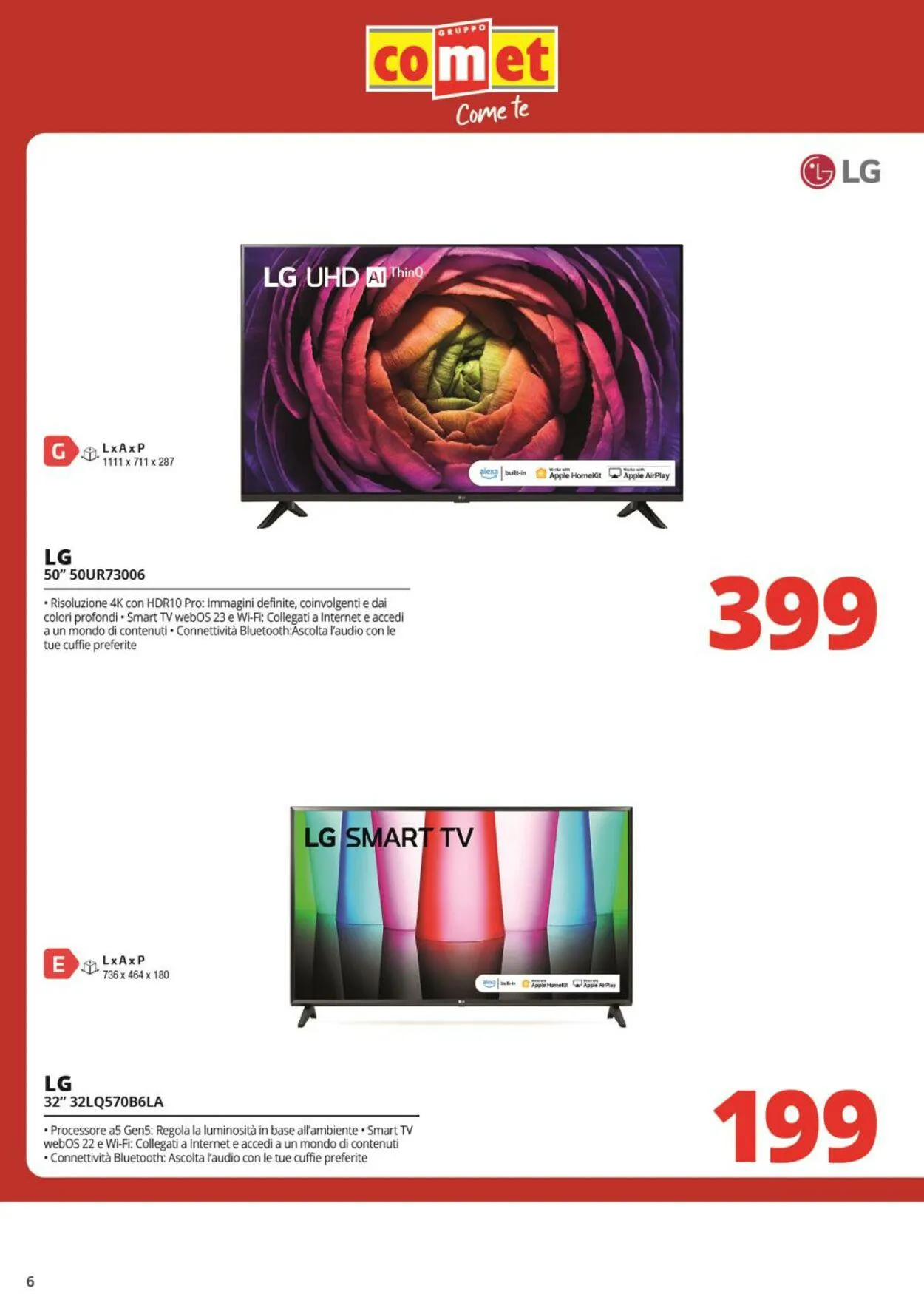 Comet Volantino attuale da 3 aprile a 17 aprile di 2024 - Pagina del volantino 6