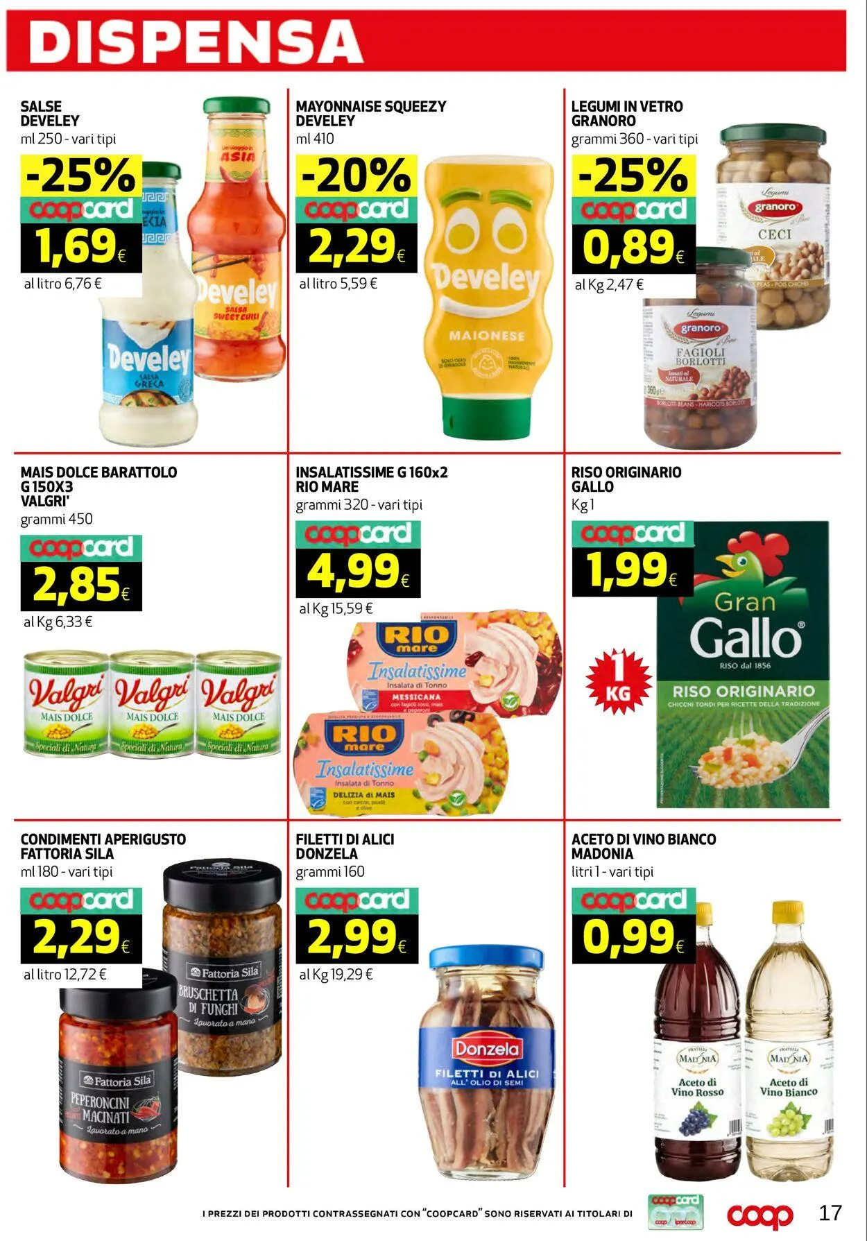Coop Volantino attuale da 12 giugno a 22 giugno di 2025 - Pagina del volantino 17