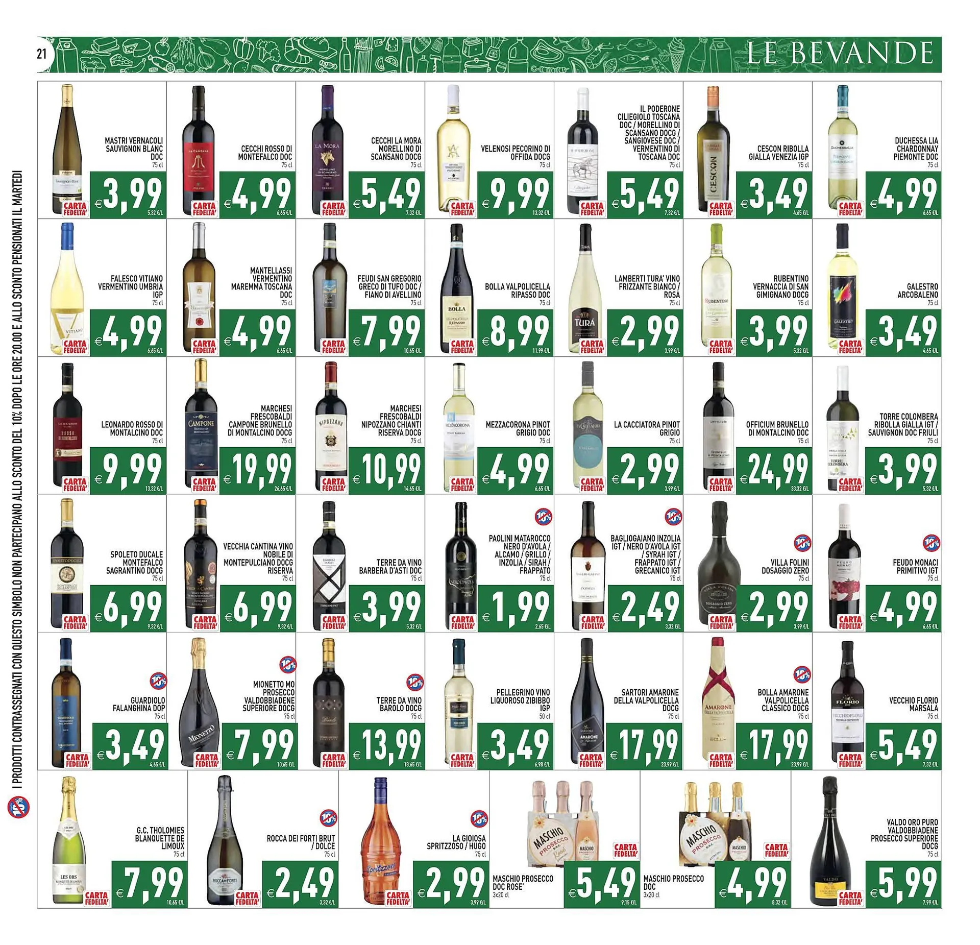 Volantino Supermercati Agorà da 17 marzo a 25 marzo di 2026 - Pagina del volantino 21