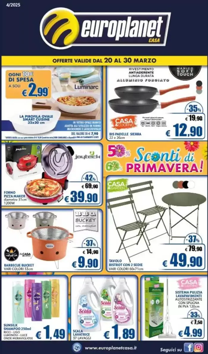 Offerte valide dal 20 al 30 Marzo  - 1