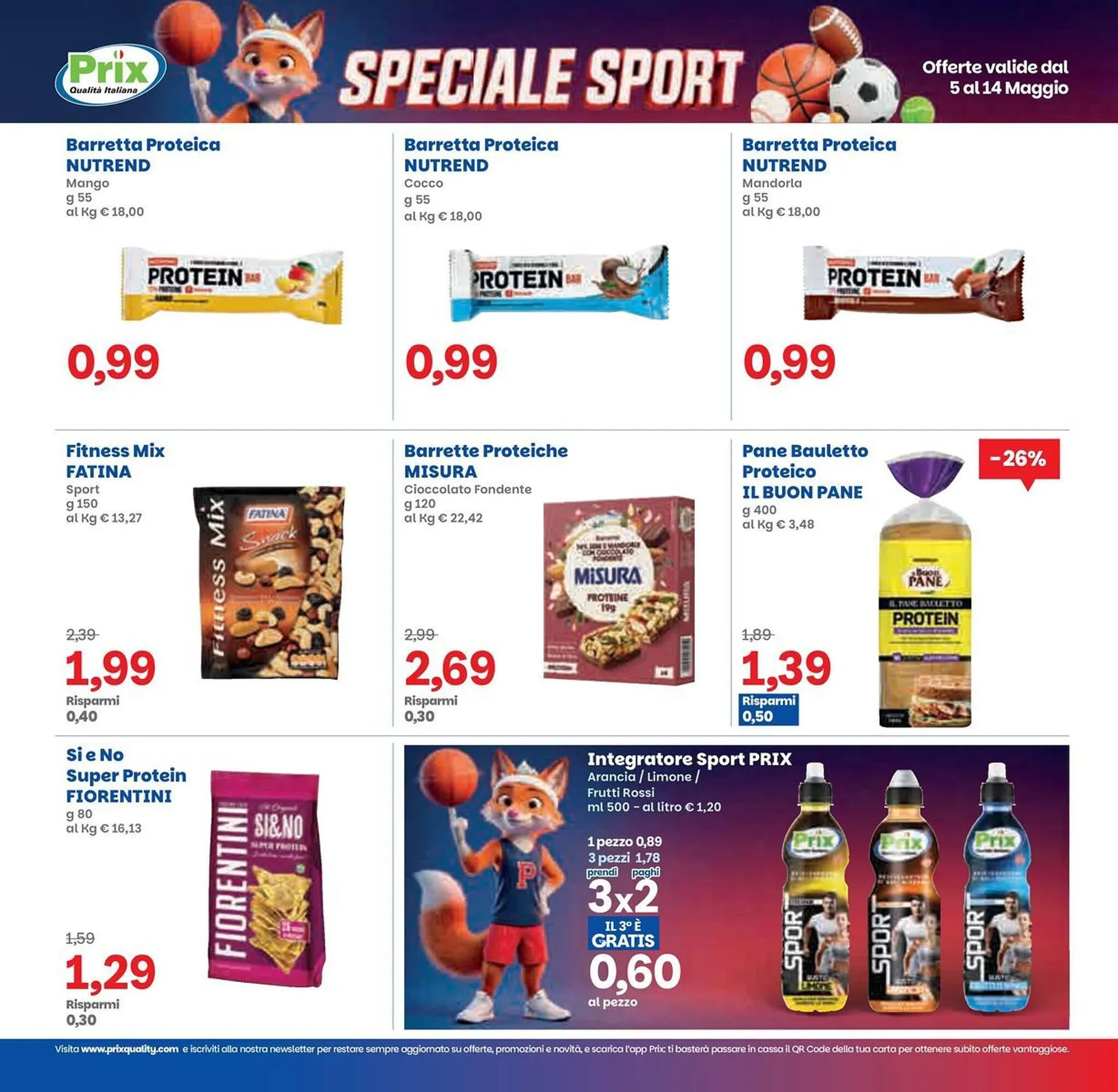 Volantino Prix Quality da 5 maggio a 14 maggio di 2026 - Pagina del volantino 14