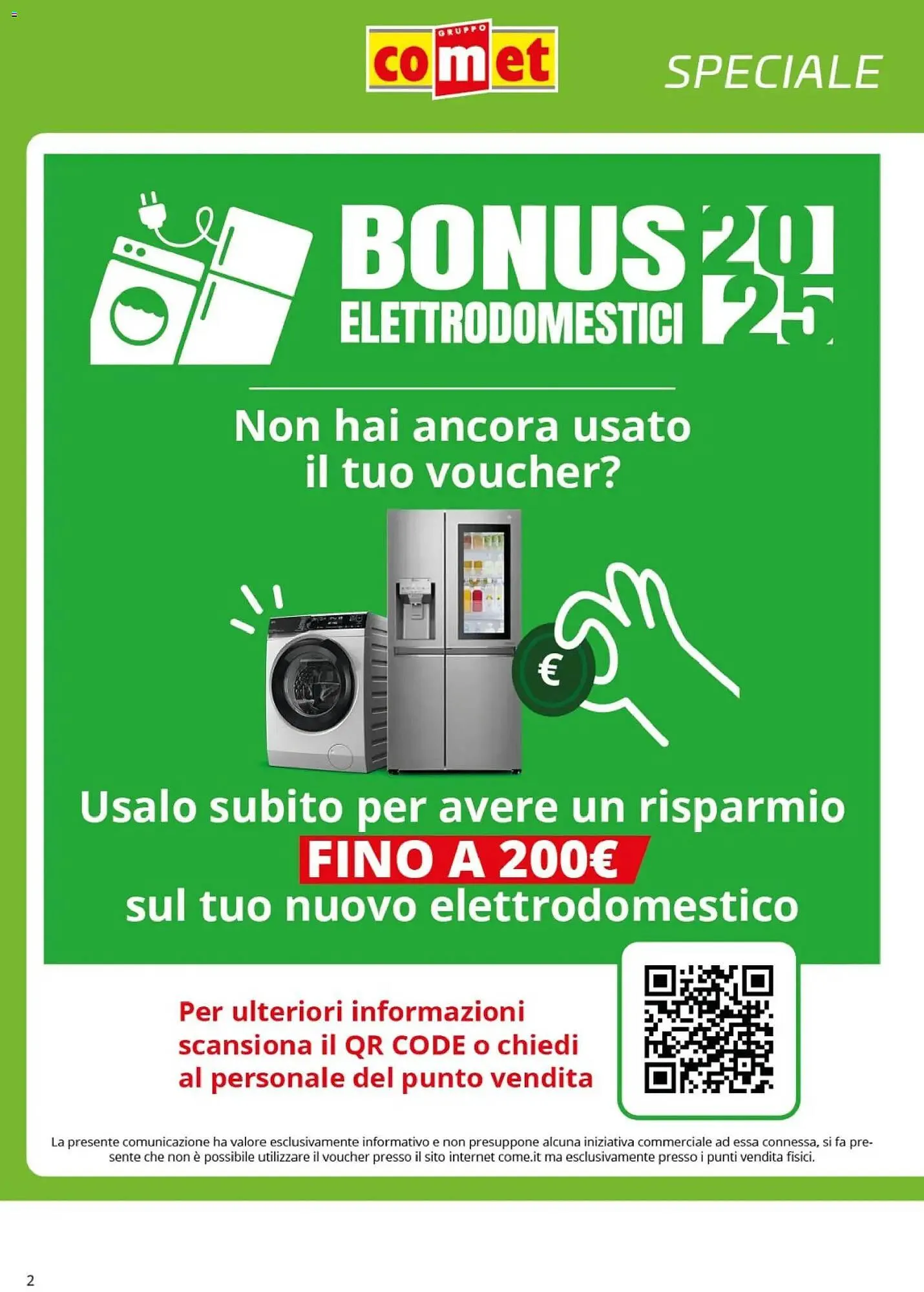 Volantino Comet da 20 marzo a 1 aprile di 2026 - Pagina del volantino 2