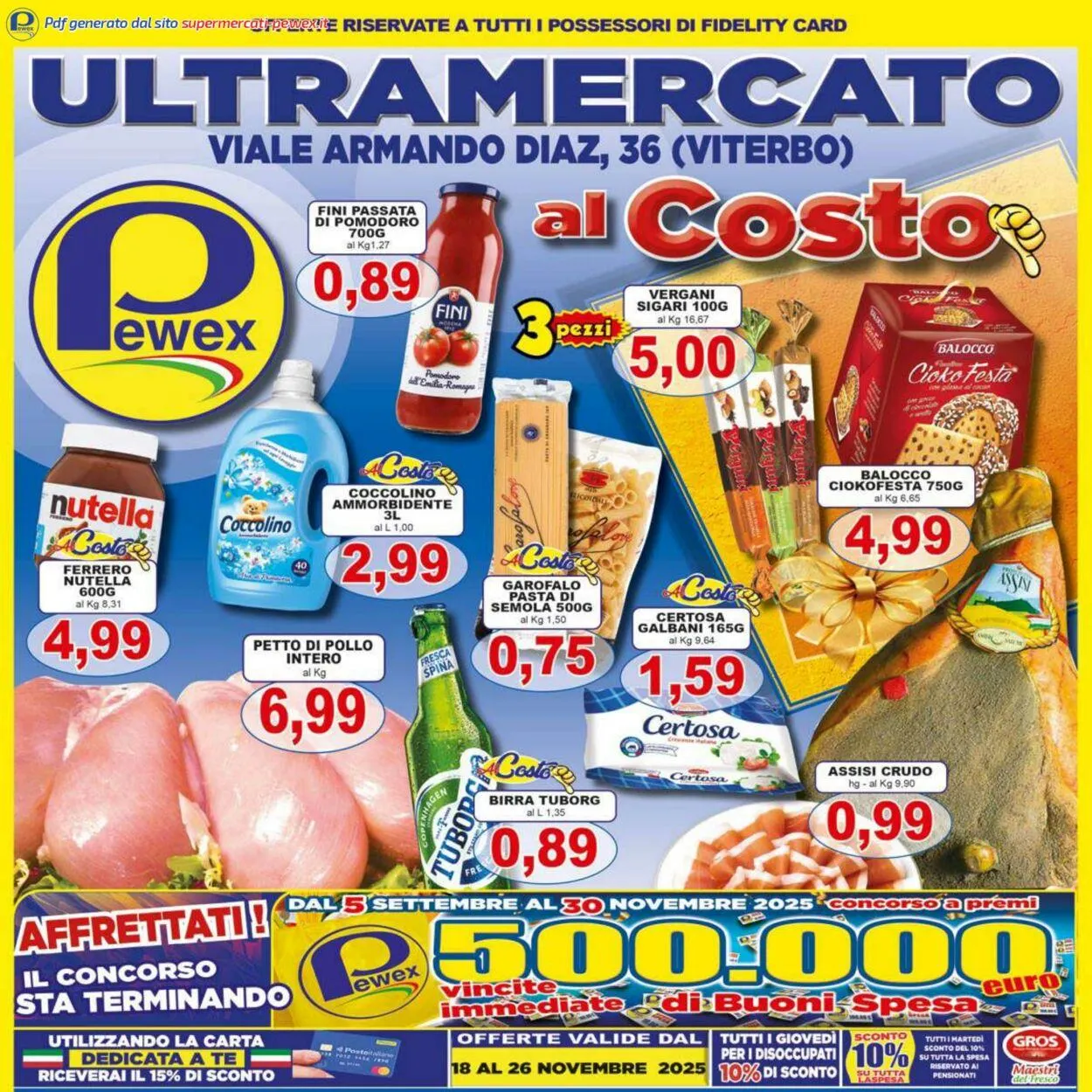 Pewex Volantino attuale da 9 dicembre a 23 dicembre di 2025 - Pagina del volantino 1