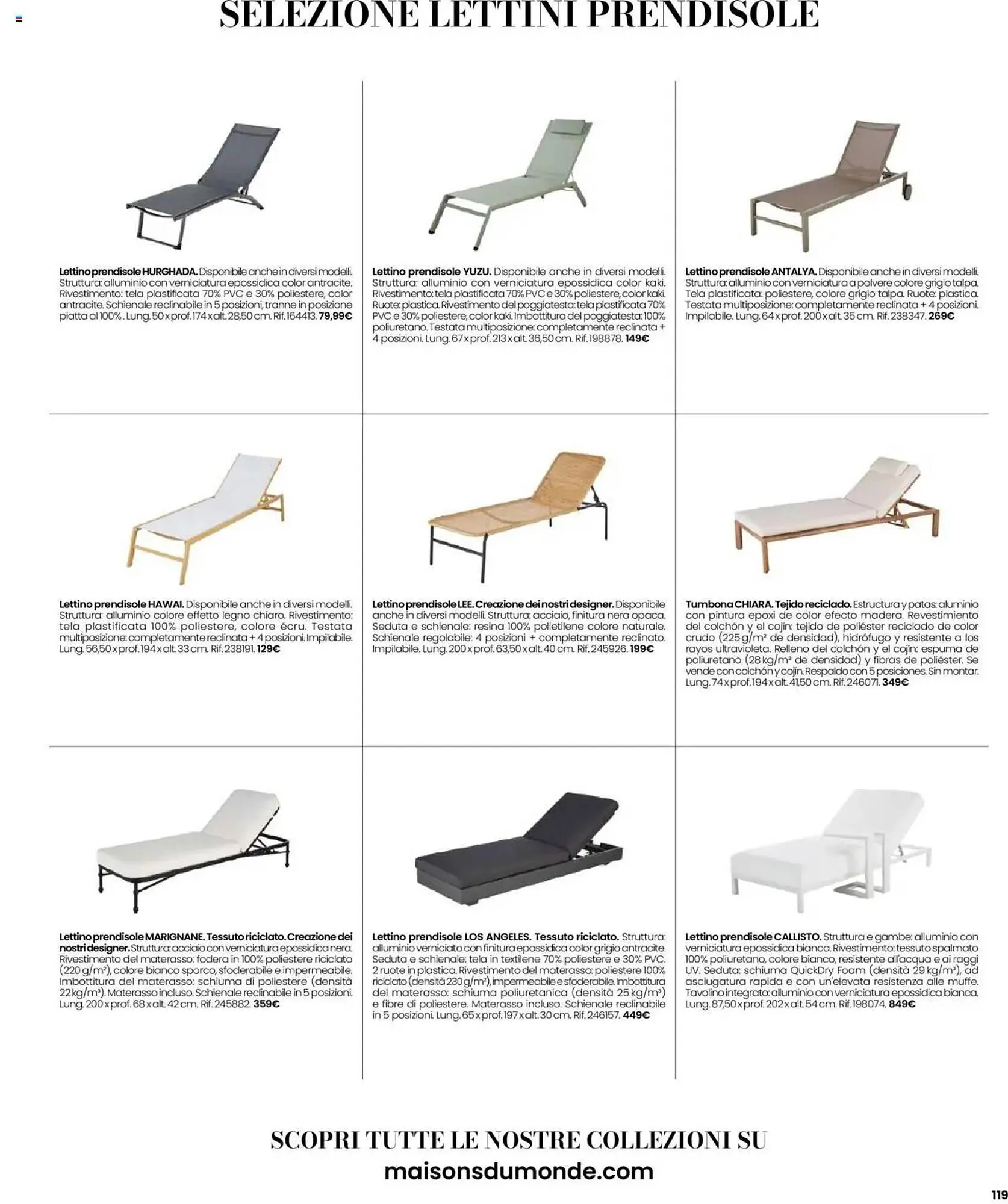 Volantino Maisons du Monde da 17 marzo a 30 settembre di 2025 - Pagina del volantino 121