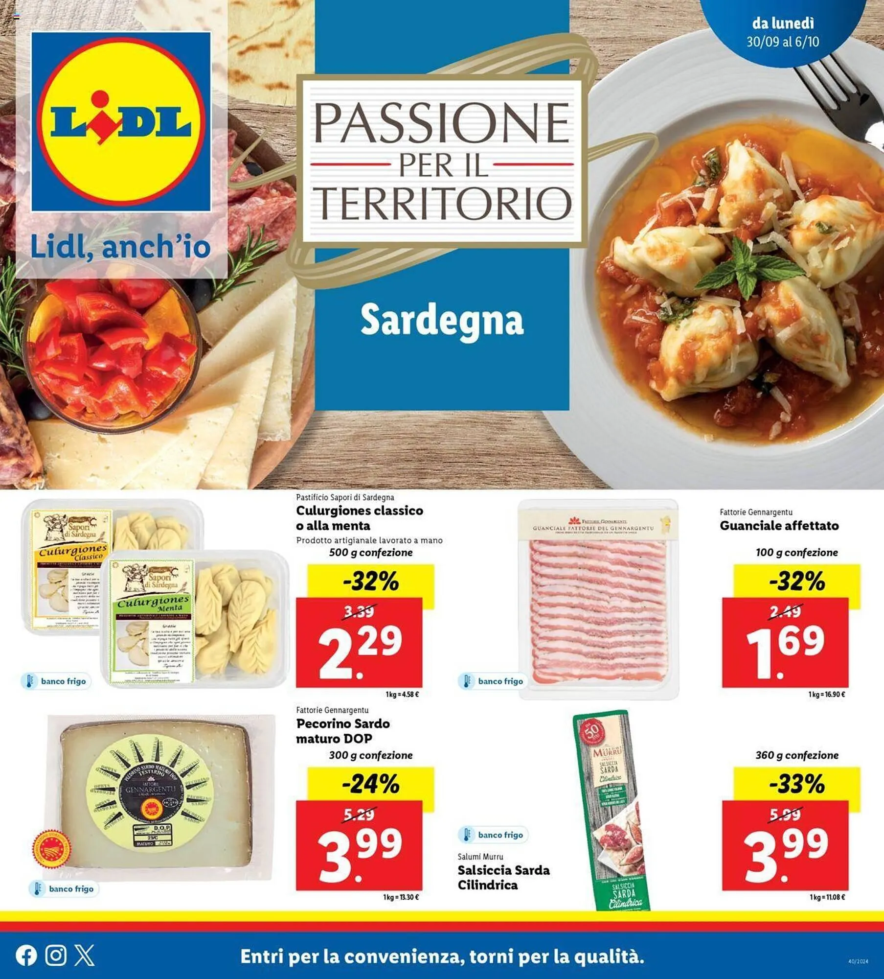 Volantino Lidl da 30 settembre a 6 ottobre di 2024 - Pagina del volantino 1