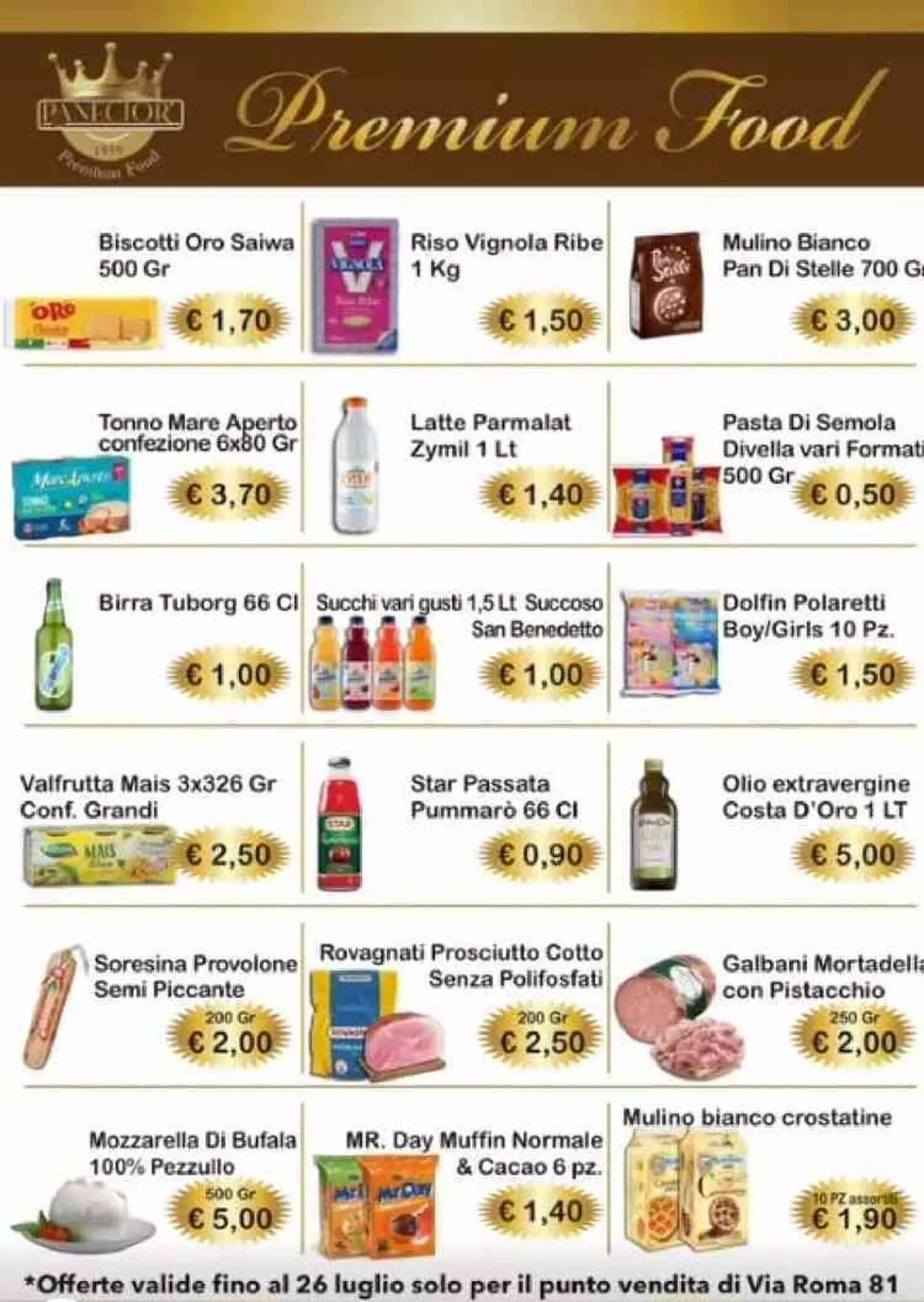 Volantino Mercati Alimentari - 1