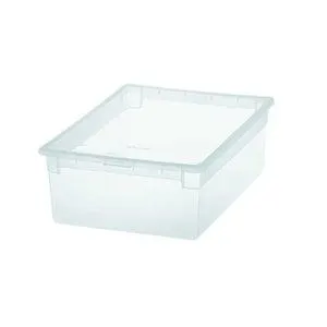 Contenitore Light Box L 27.8 x H 13.2 x P 39.6 cm trasparente