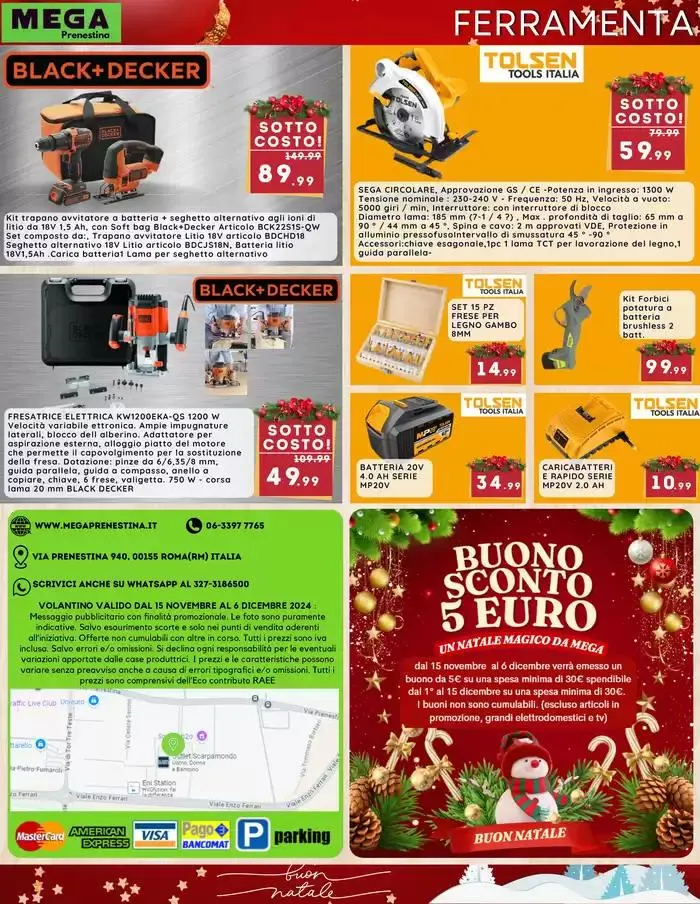 Mega Prenestina - Speciale Natale da 15 novembre a 6 dicembre di 2024 - Pagina del volantino 20