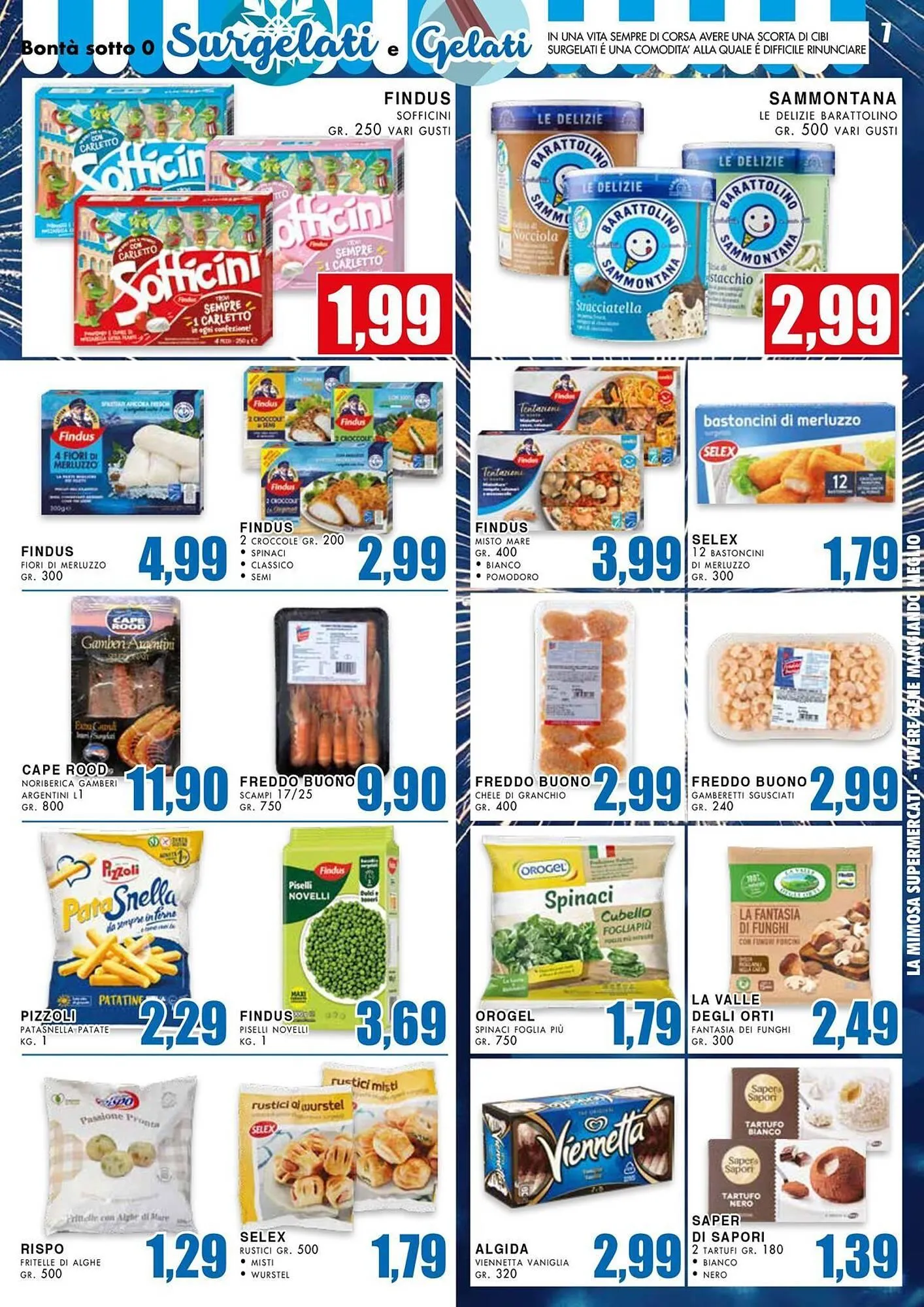 Volantino La Mimosa Supermercati da 26 dicembre a 6 gennaio di 2026 - Pagina del volantino 7