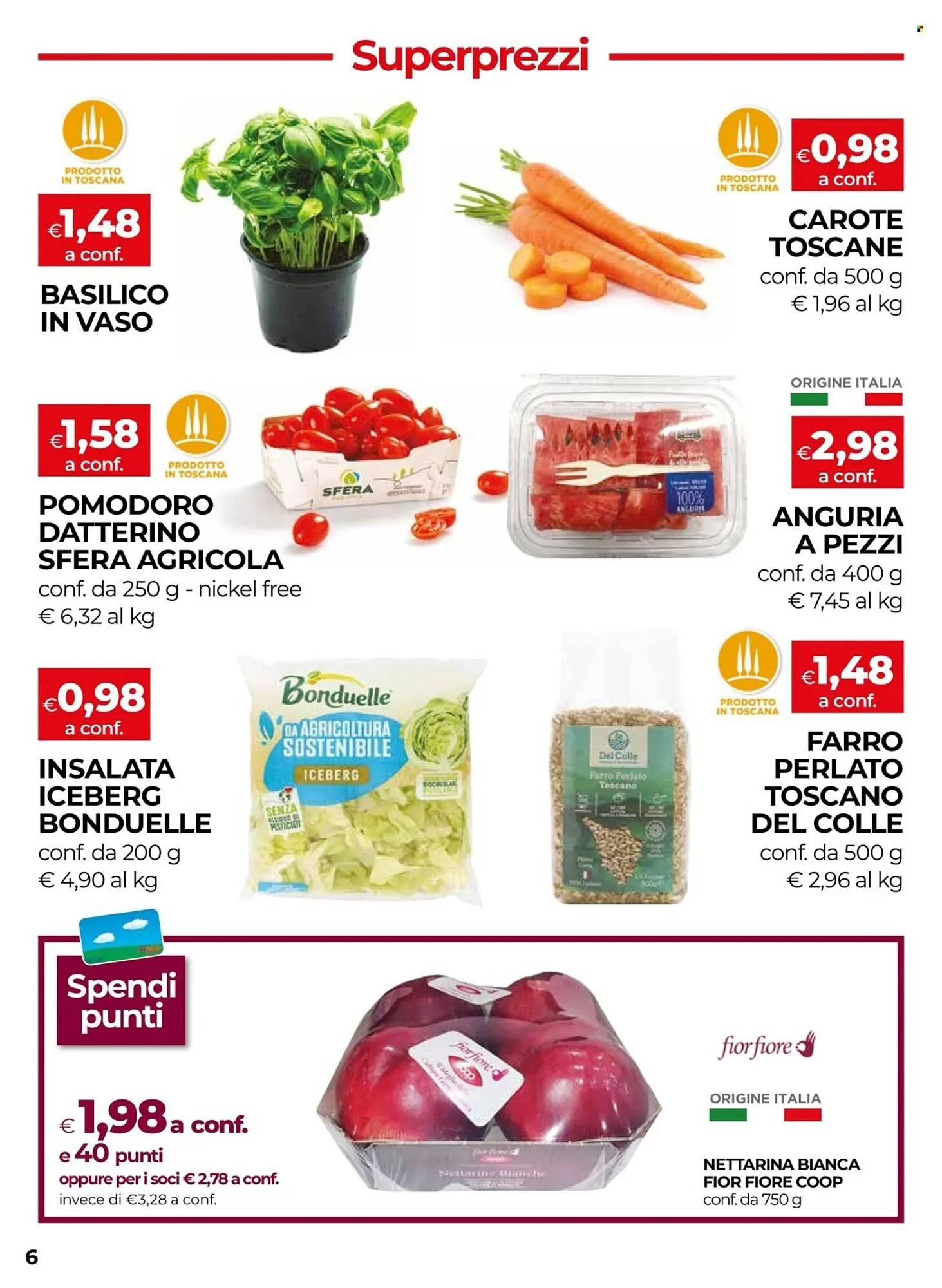 Volantino Unicoop da 7 agosto a 20 agosto di 2025 - Pagina del volantino 6