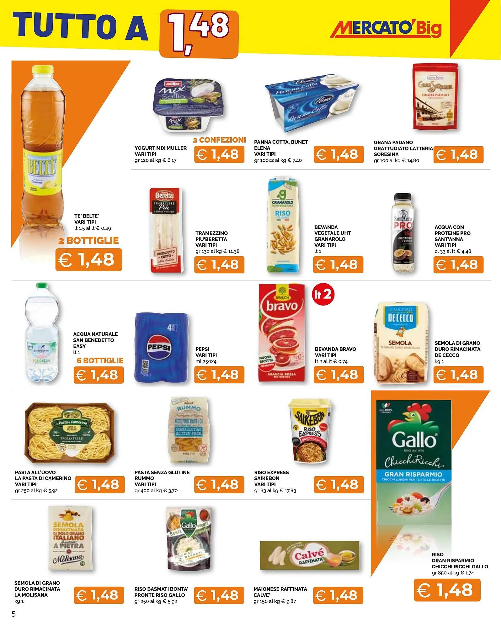 Volantino Mercatò Big da 21 luglio a 30 luglio di 2025 - Pagina del volantino 5