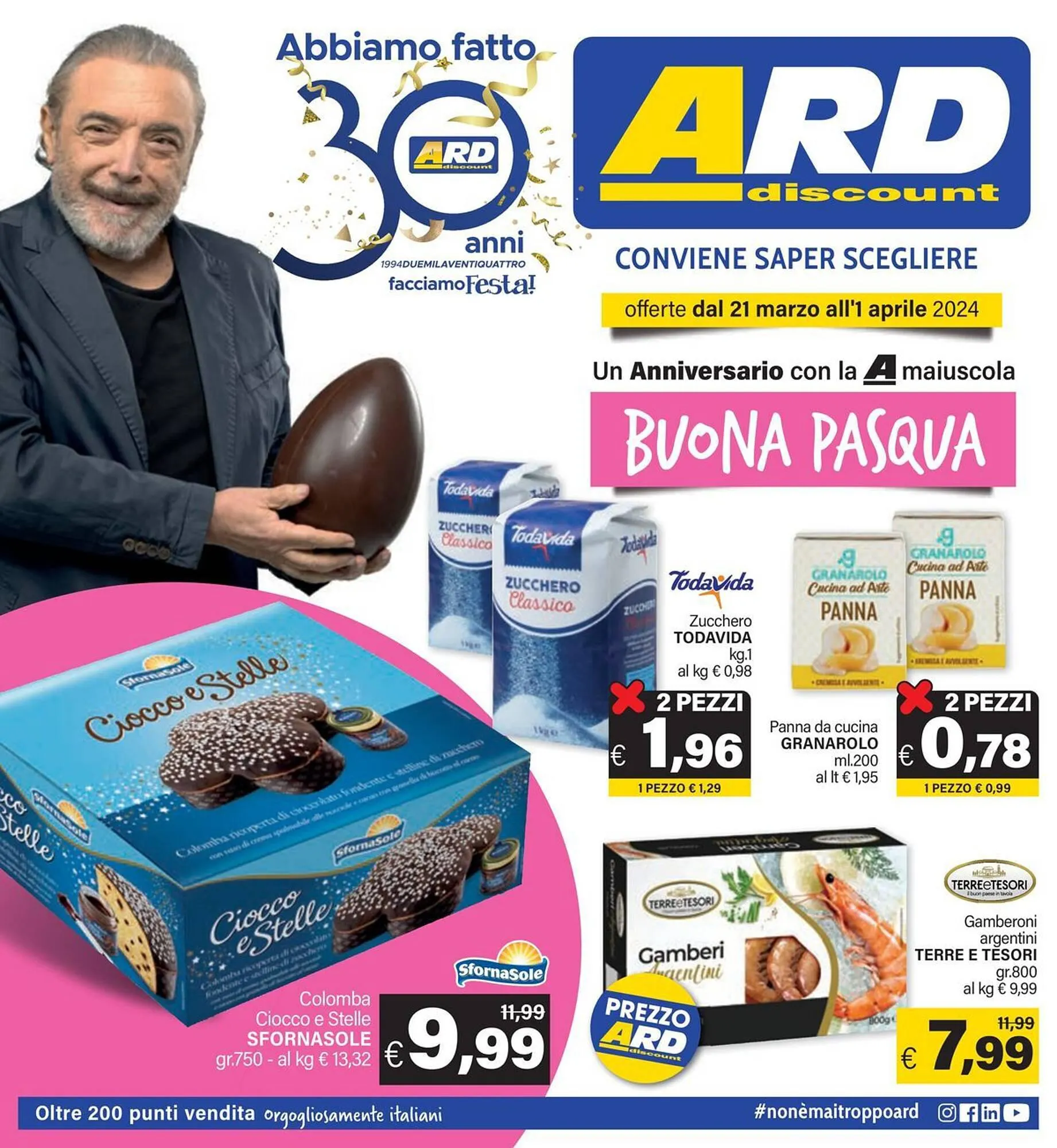 Volantino Ard Discount da 21 marzo a 1 aprile di 2024 - Pagina del volantino 1