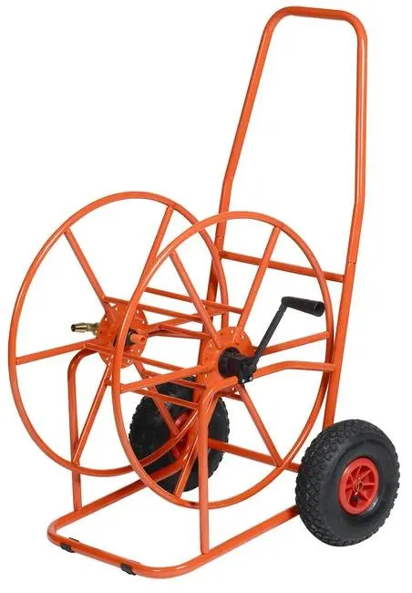 Carrello Avvolgitubo Manuale 110 mt in Acciaio Inox 410-RG Agrati