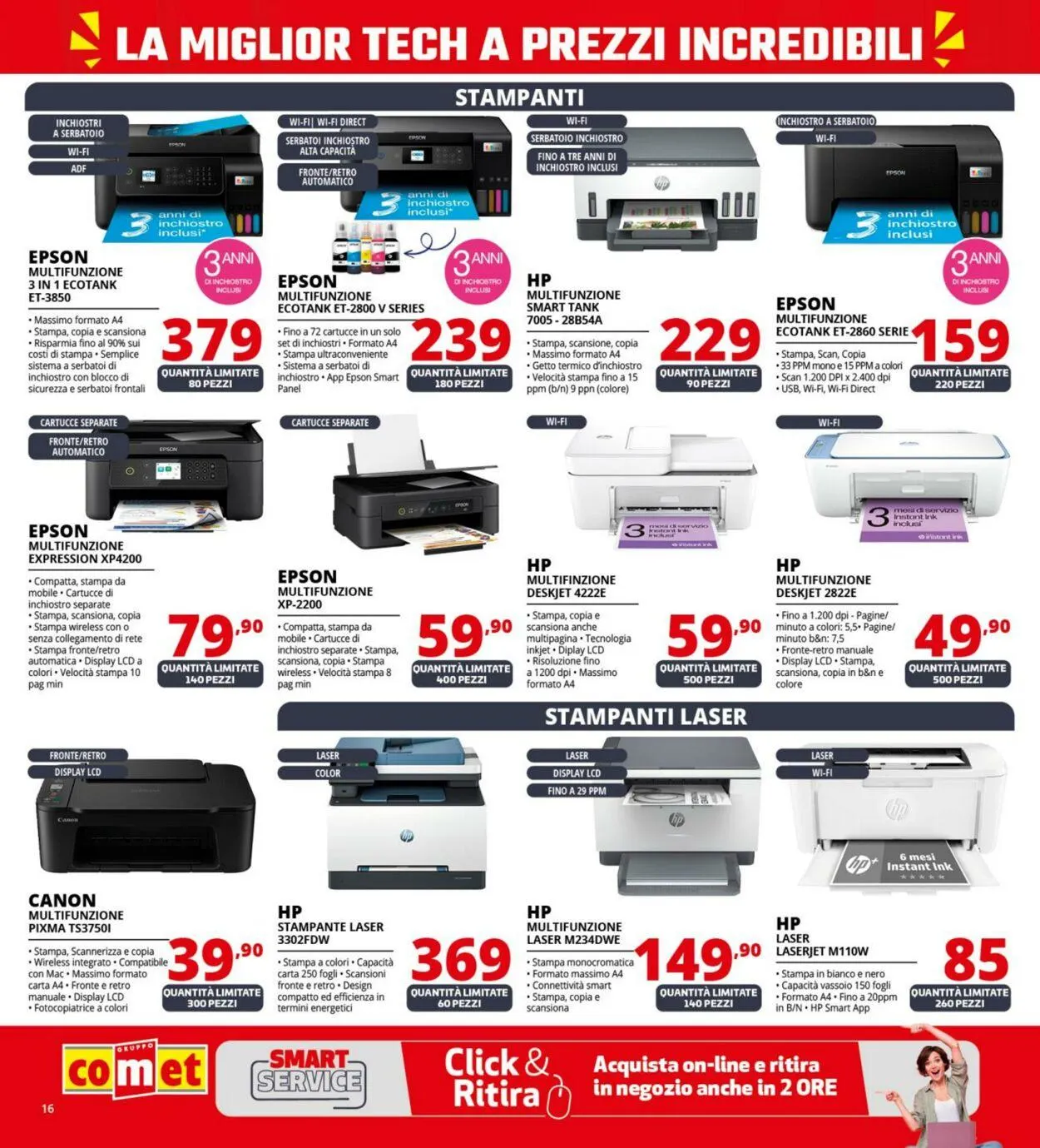 Comet Volantino attuale da 19 giugno a 3 luglio di 2025 - Pagina del volantino 16