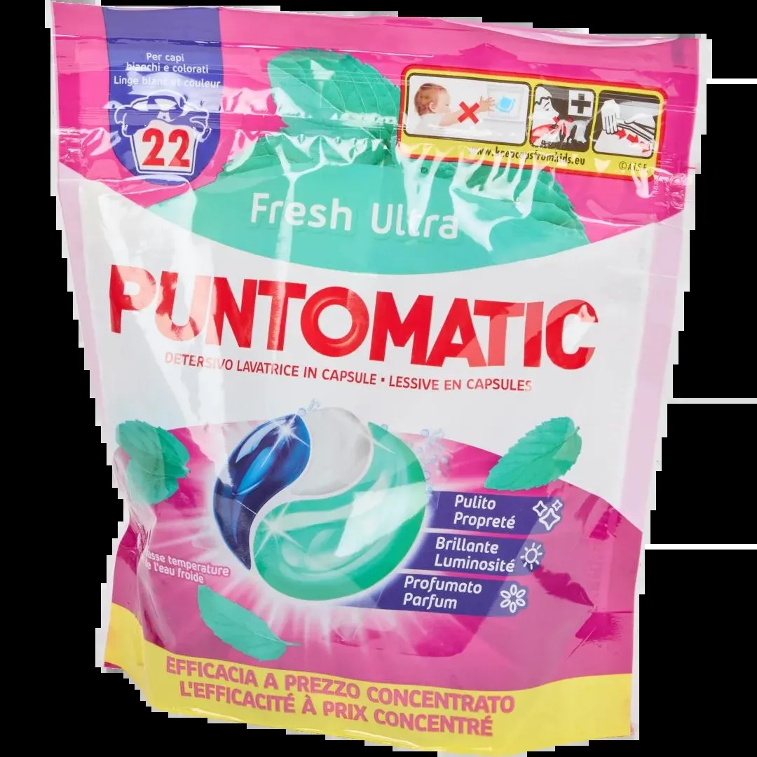 Detersivo in capsule Puntomatic Fresh Ultra