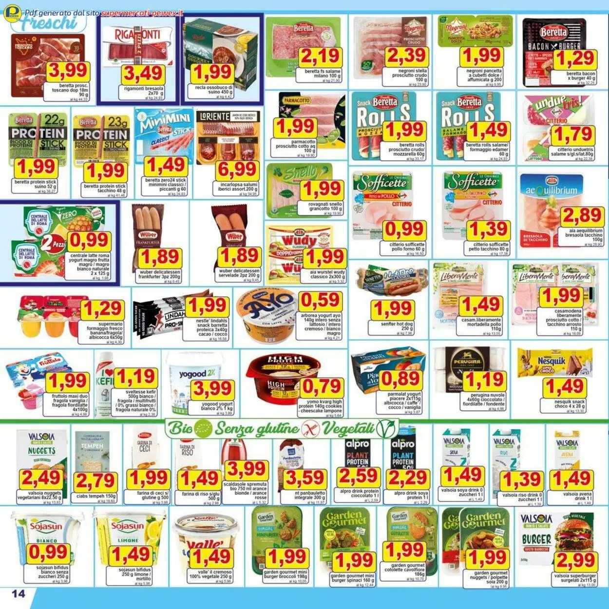 Pewex Volantino attuale da 4 febbraio a 18 febbraio di 2025 - Pagina del volantino 14